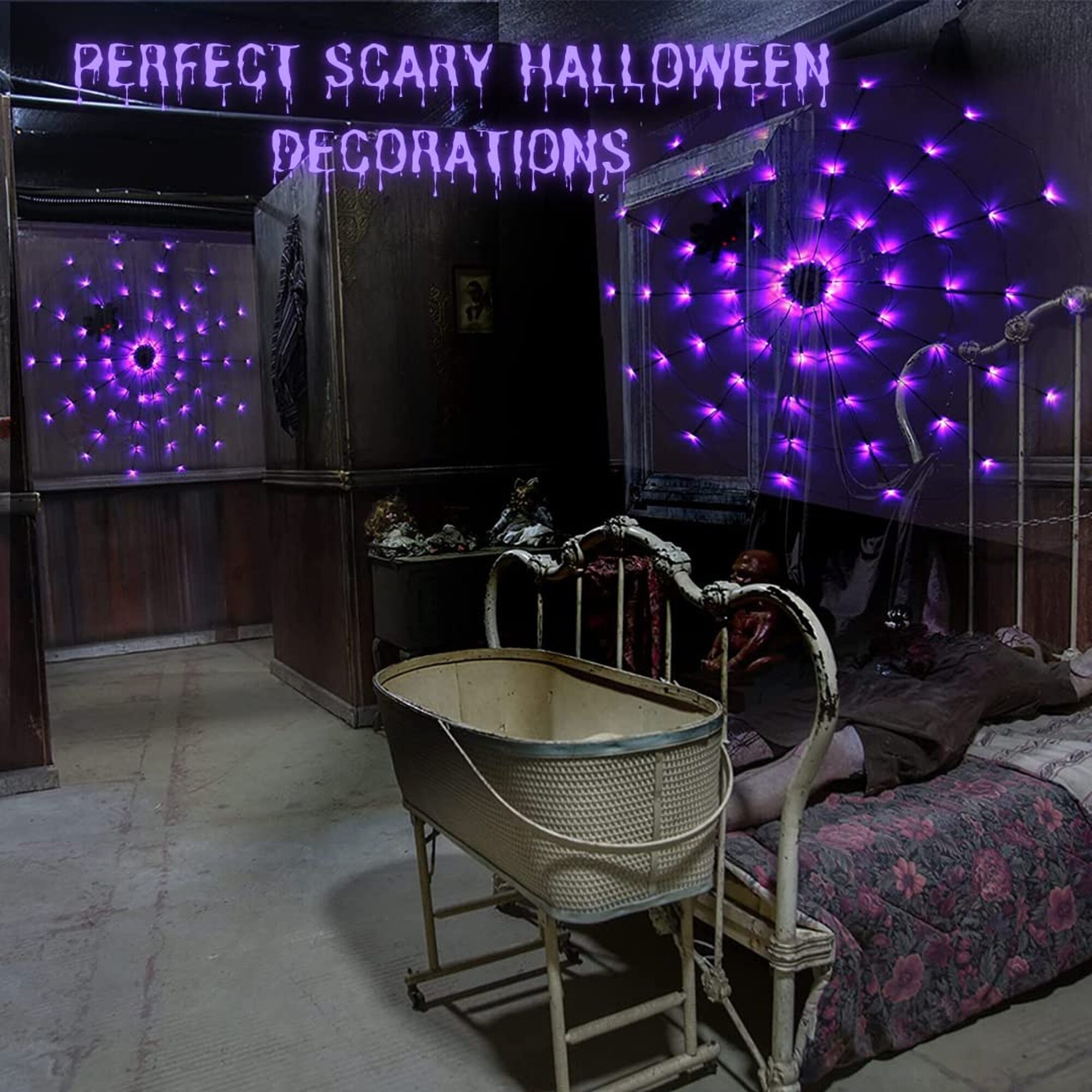 Numhew NHDREW534182 Halloween-String-Lights - View #2