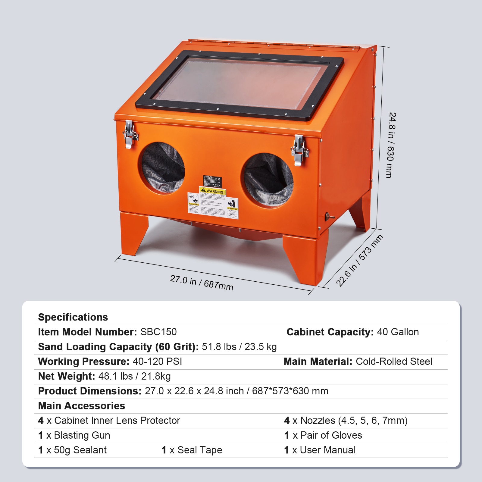 SVOPES SVOPESPSJ40JL05741V1 Media-Blaster-Cabinets - View #8