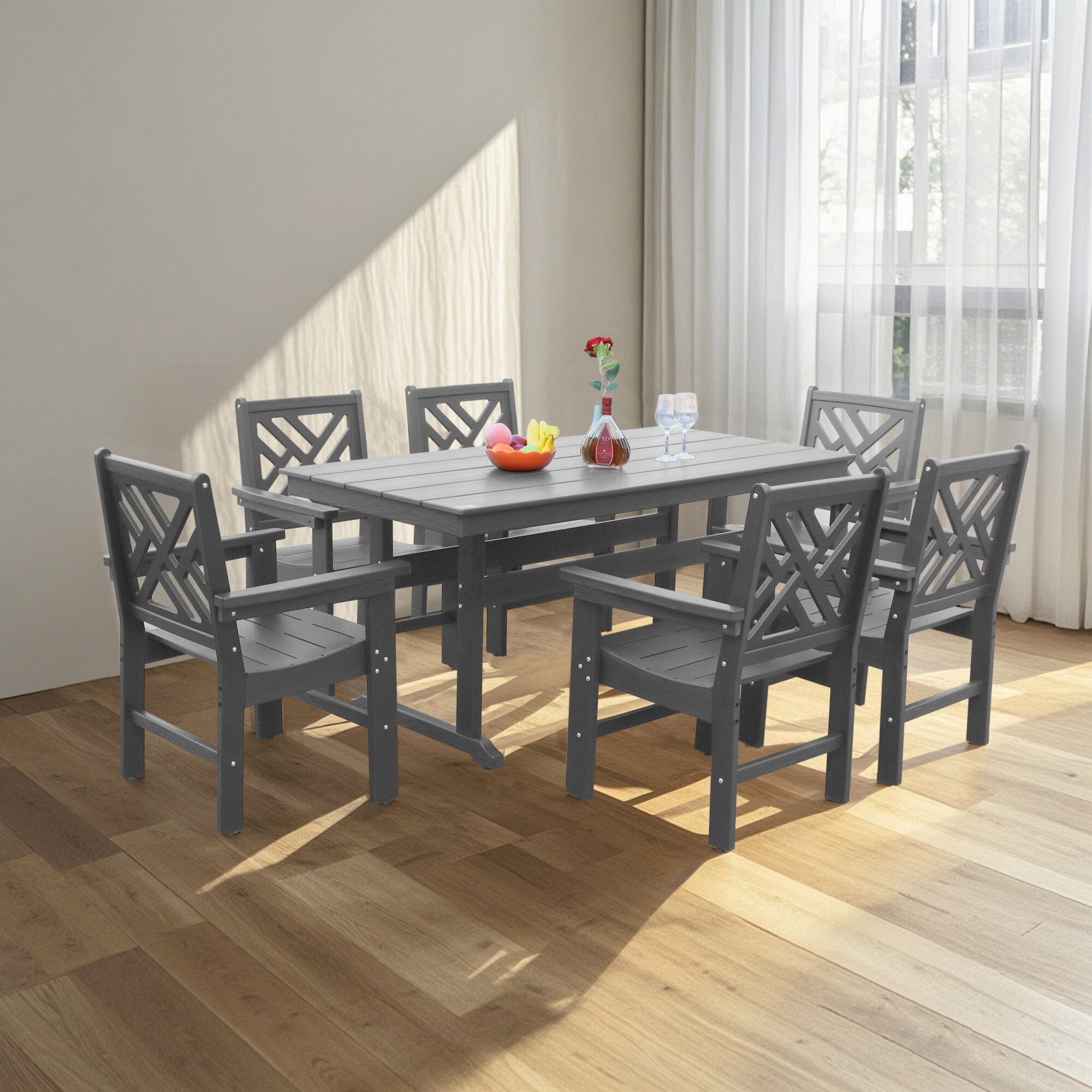 Mondawe MO-701PGY Patio-Dining-Sets - View #2