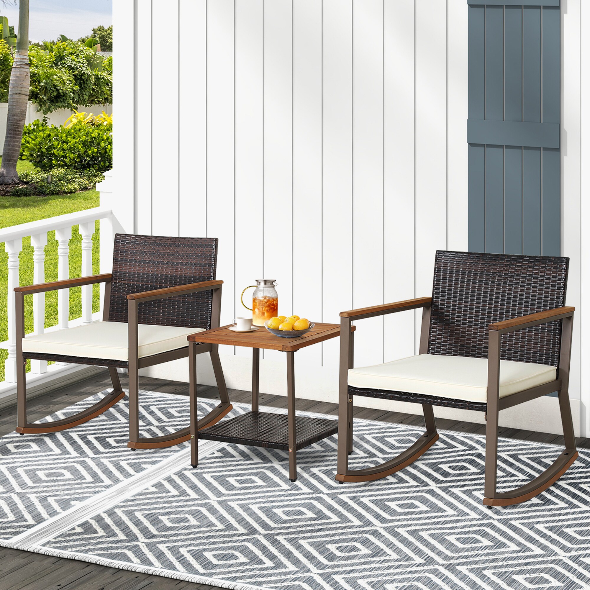Costway HW70901WH Patio-Bars - View #8