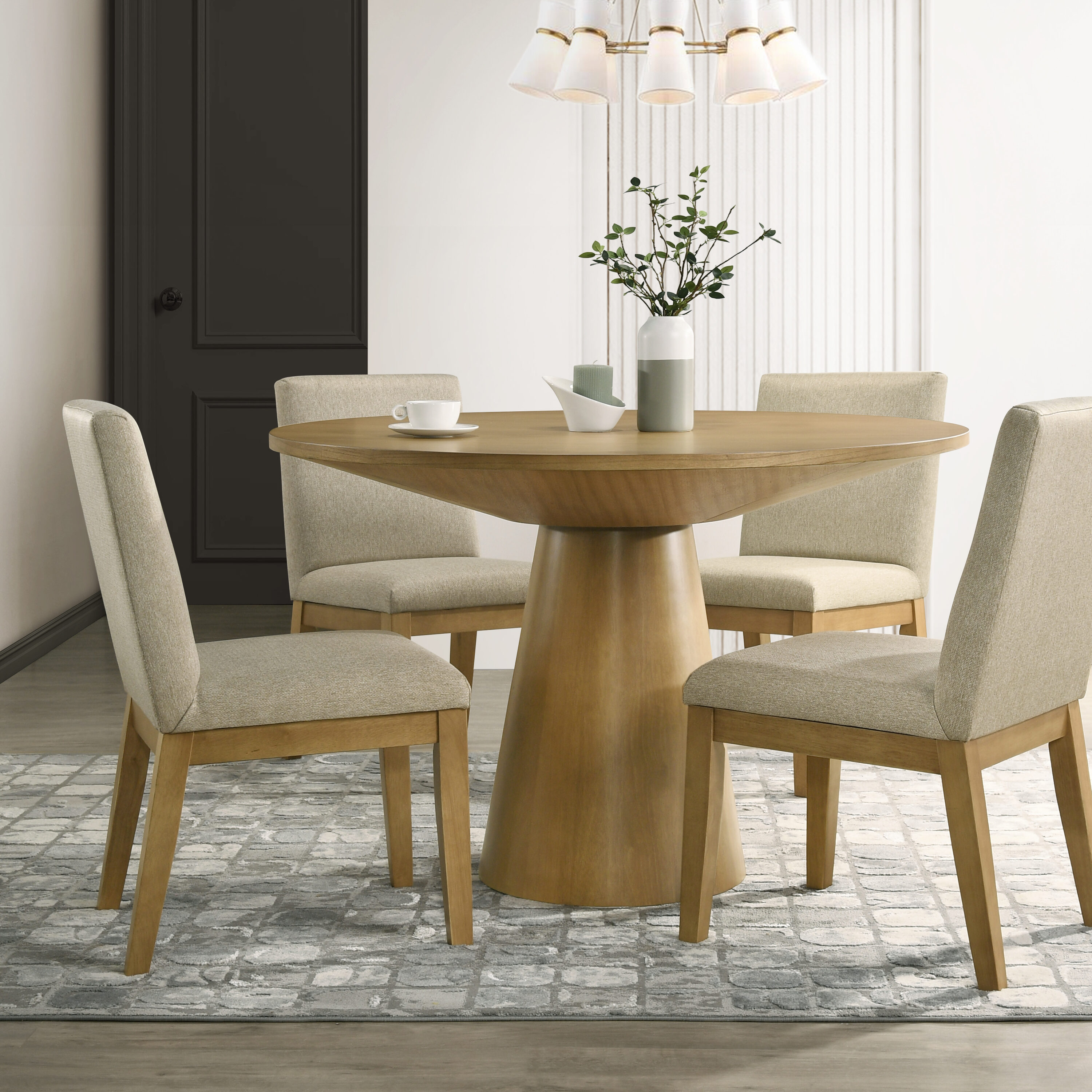 Roundhill Furniture T410-C410BGX2 Dining-Sets - View #4