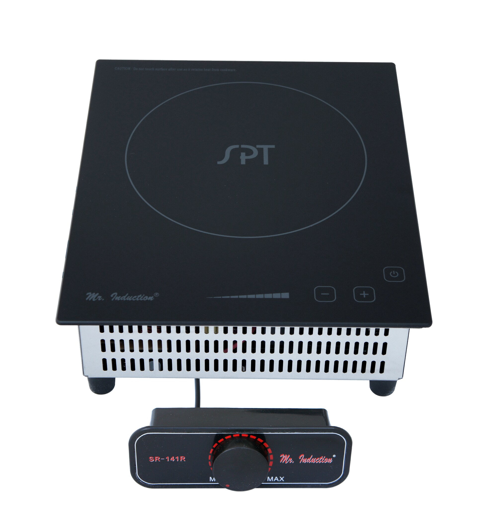 SPT SR-141RA 13-in Portable 1 Burner Black Induction Cooktop