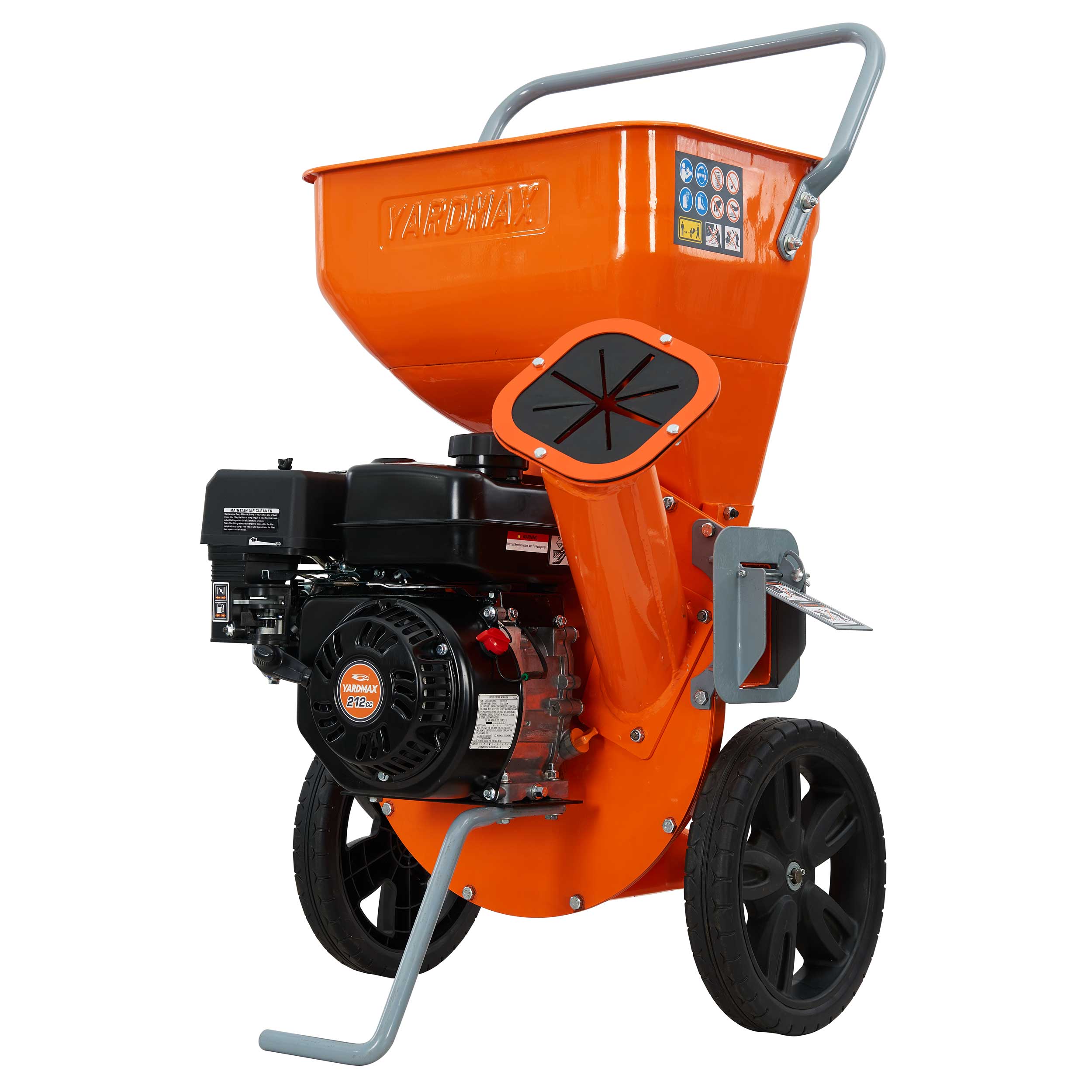 YARDMAX YW6065 YW6065 6.5 -HP Gas Wood Chipper, 3-Inches Maximum Branch Diameter