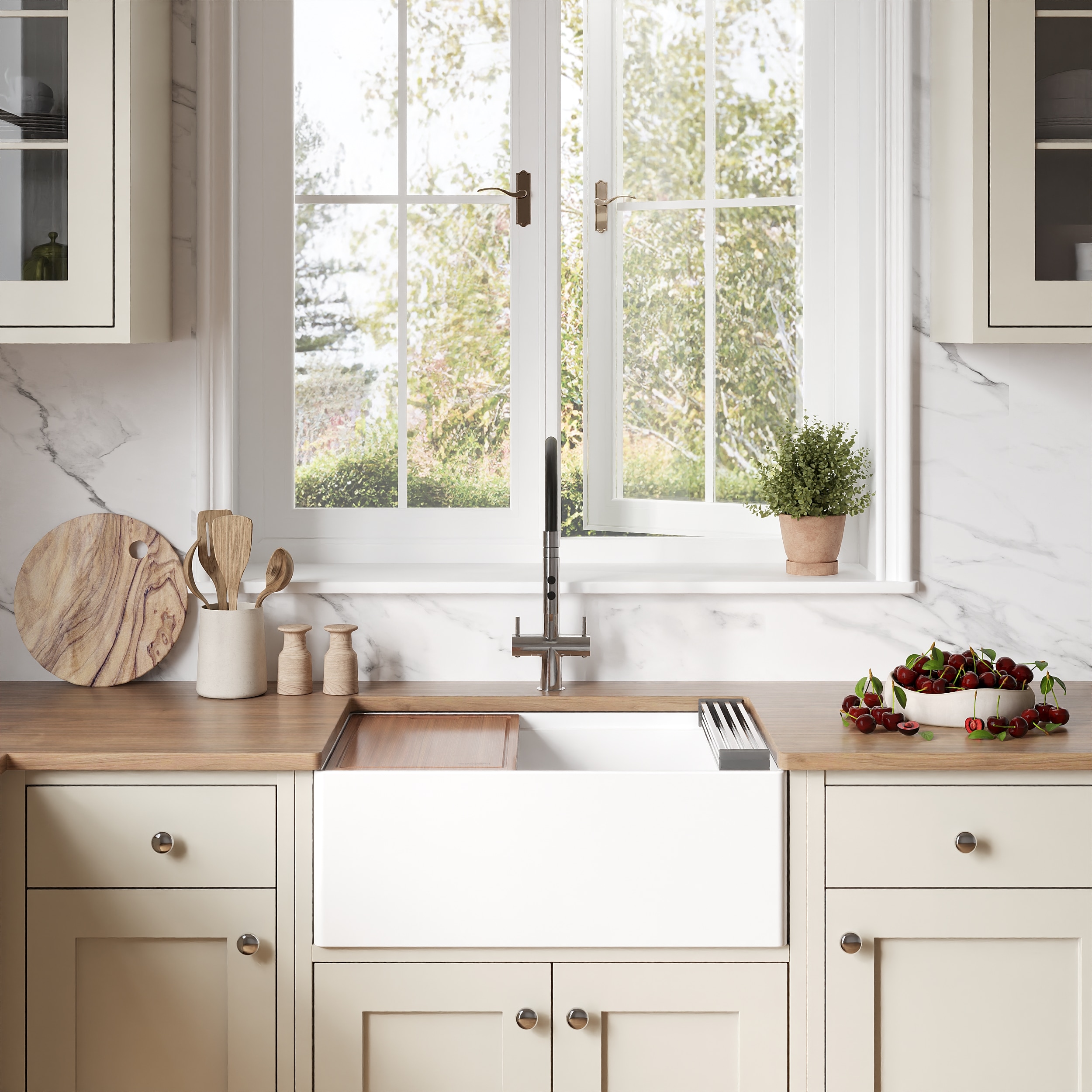 Ruvati RVL2781WH Kitchen-Sinks - View #5