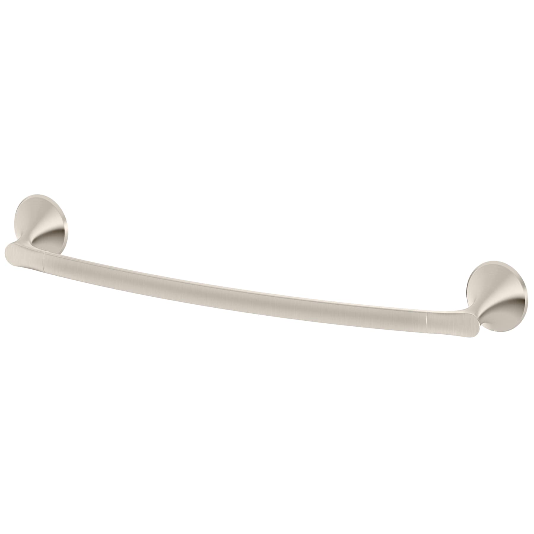 Pfister BTB-RH1K Rhen 18-in Brushed Nickel Wall mount Single Towel Bar