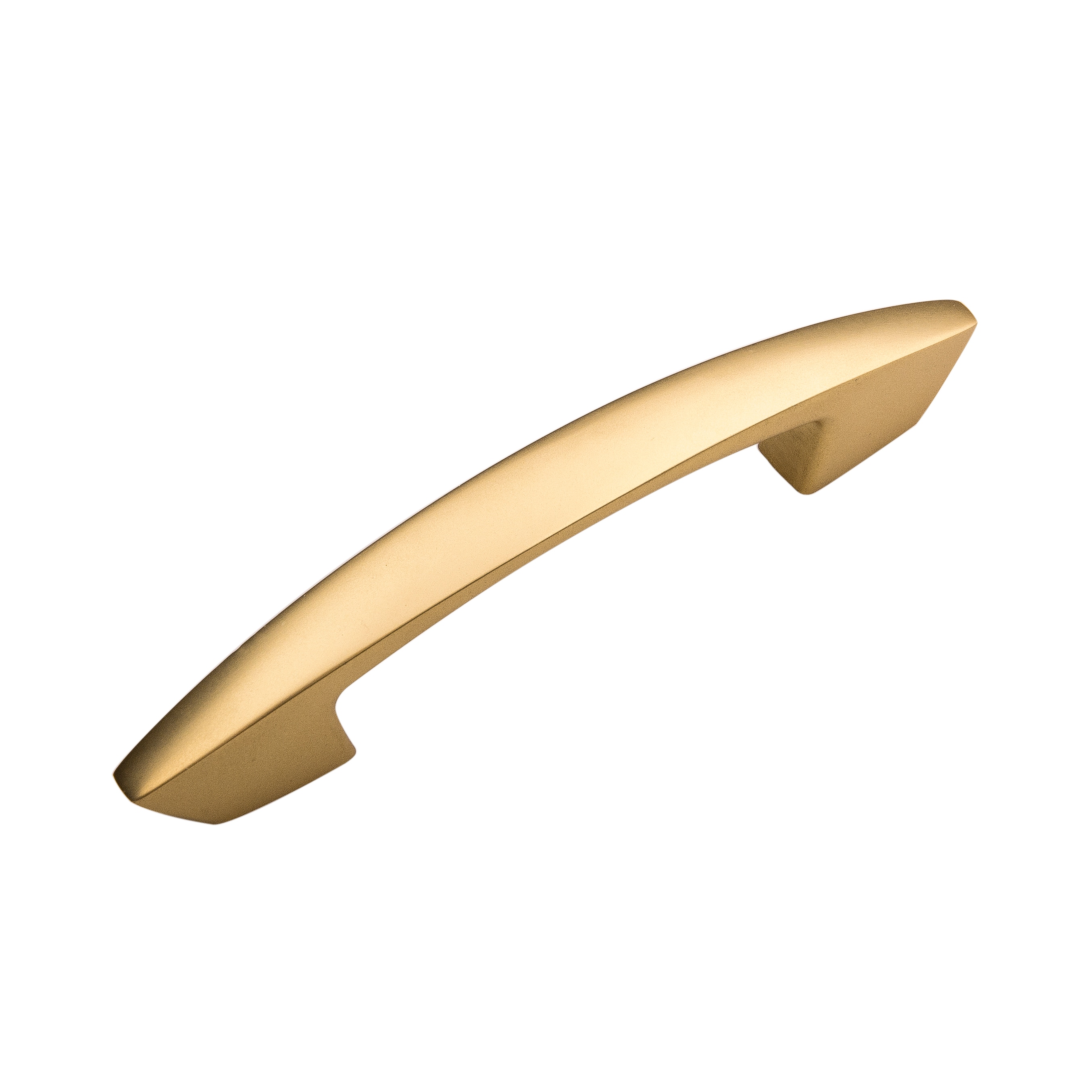 Hickory Hardware HH74561-FUB Velocity 3-3/4-in Center to Center Flat Ultra Brass Rectangular Bar Drawer Pulls