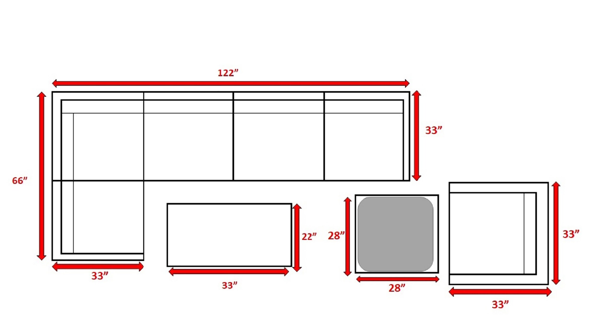 Living Source International CM-4111 Patio-Tables - View #10