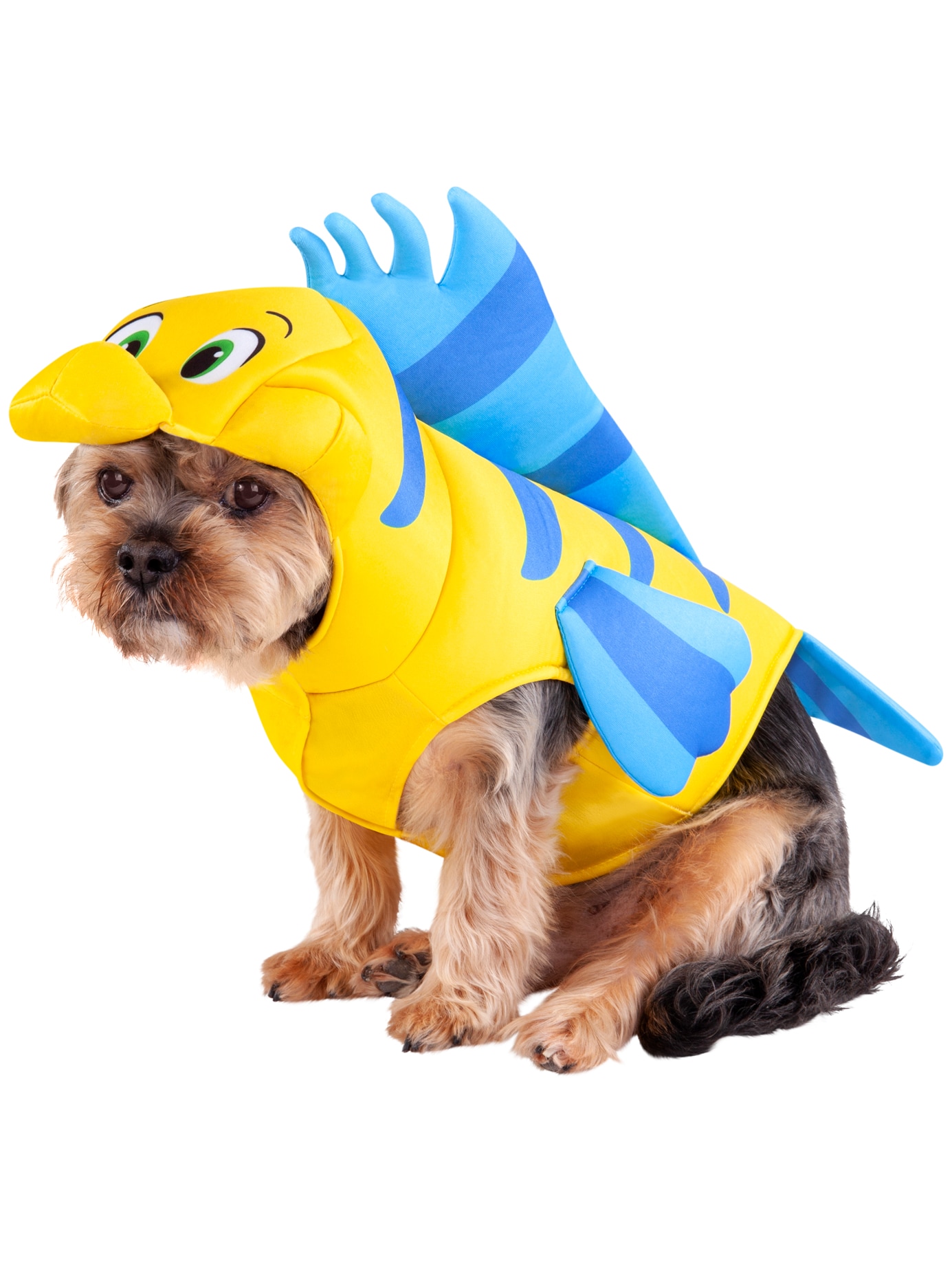 Rubie's Costumes X-large The Little Mermaid Flounder Polyester Costume Dog/Cat  Costume in the Costumes department at