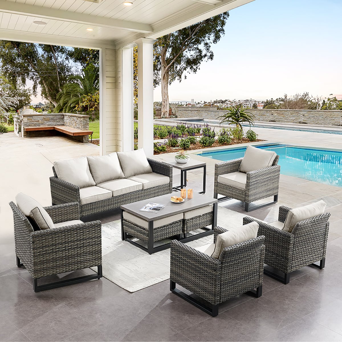 Rilyson FS062063X2065070-2 Patio-Conversation-Sets - View #2