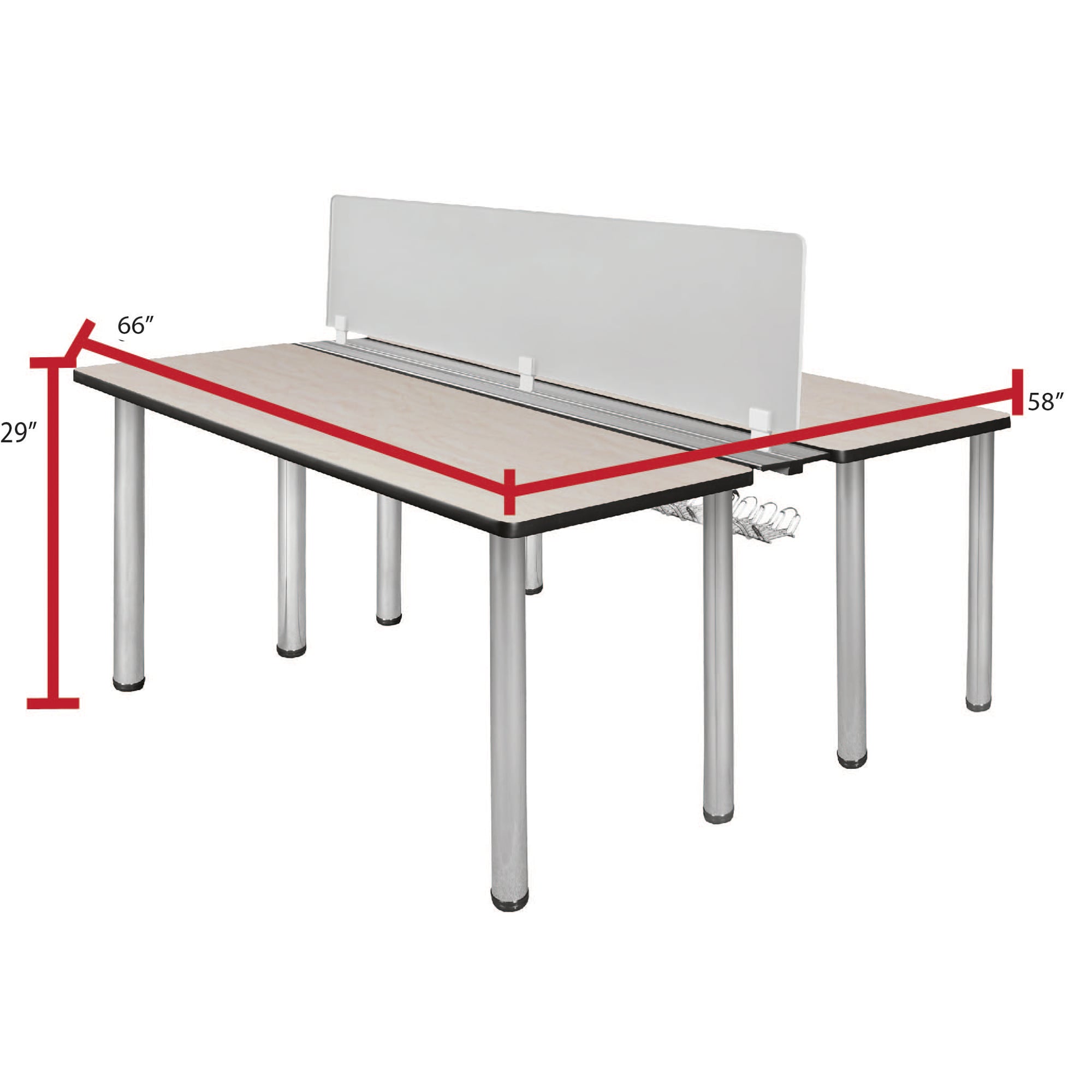 Regency MBSPD6624PLBPCM desks - View #8