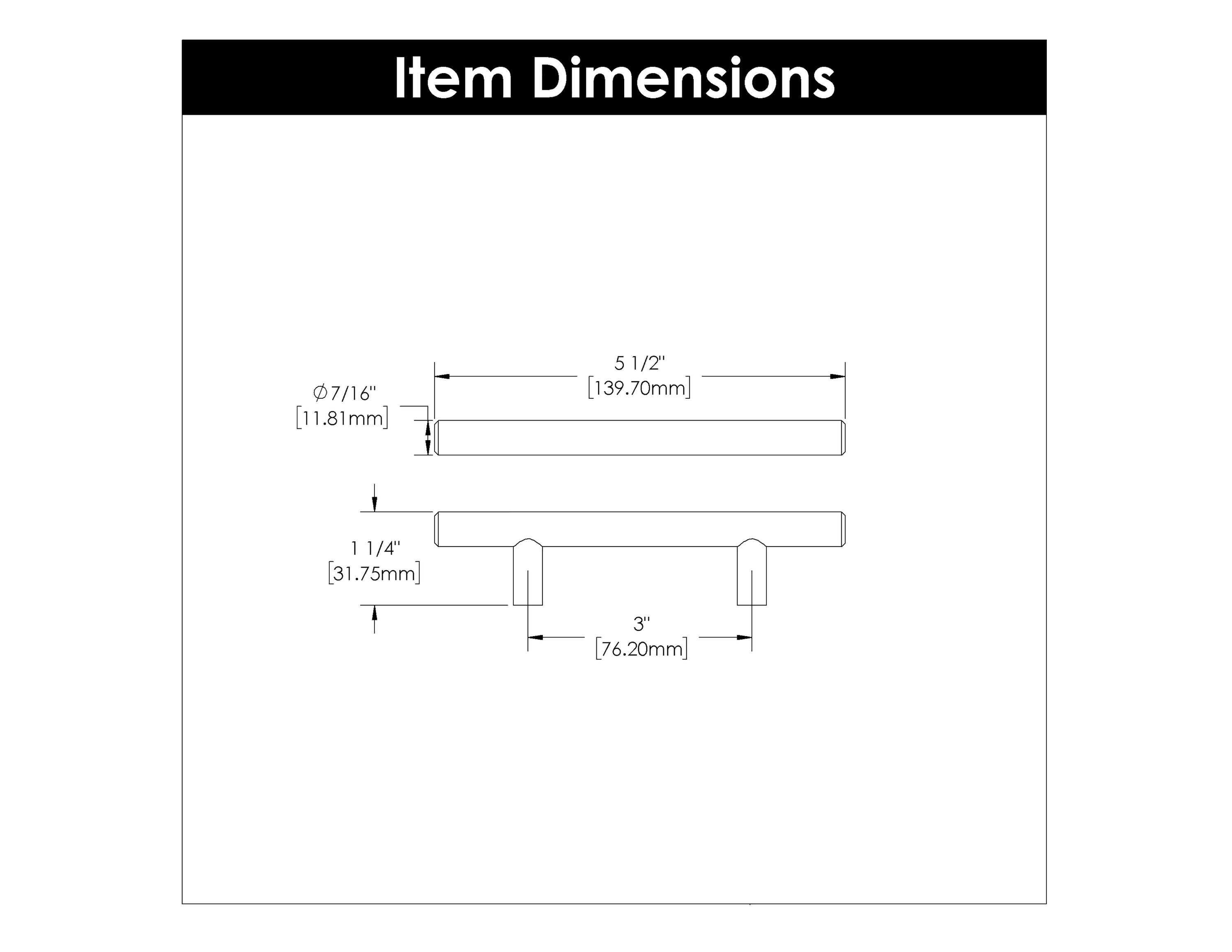 Hickory Hardware HH075593-MB Cabinet-Pulls - View #6