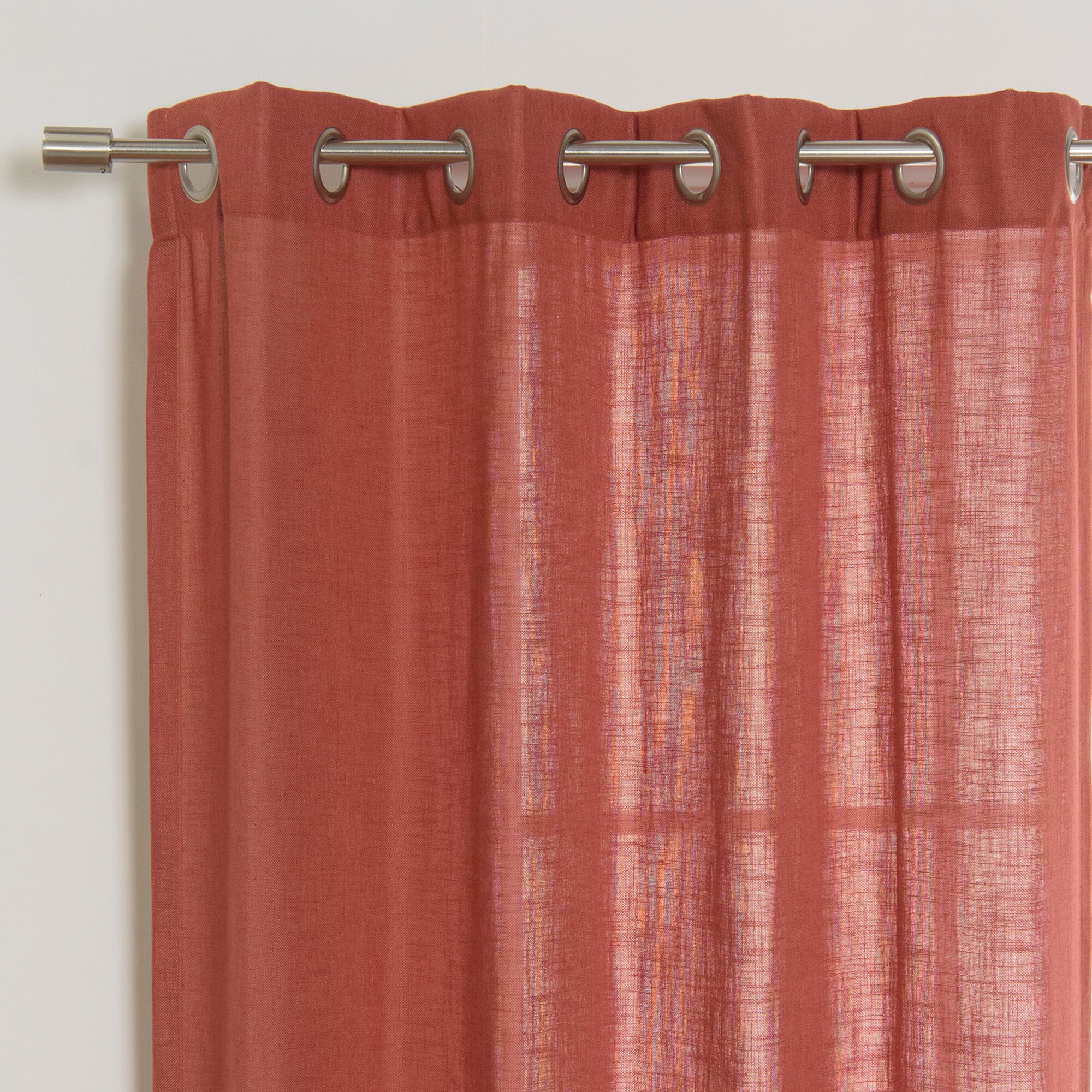 Best Home Fashion JC-GR-FAUXLIN-96-TRD curtains - View #4