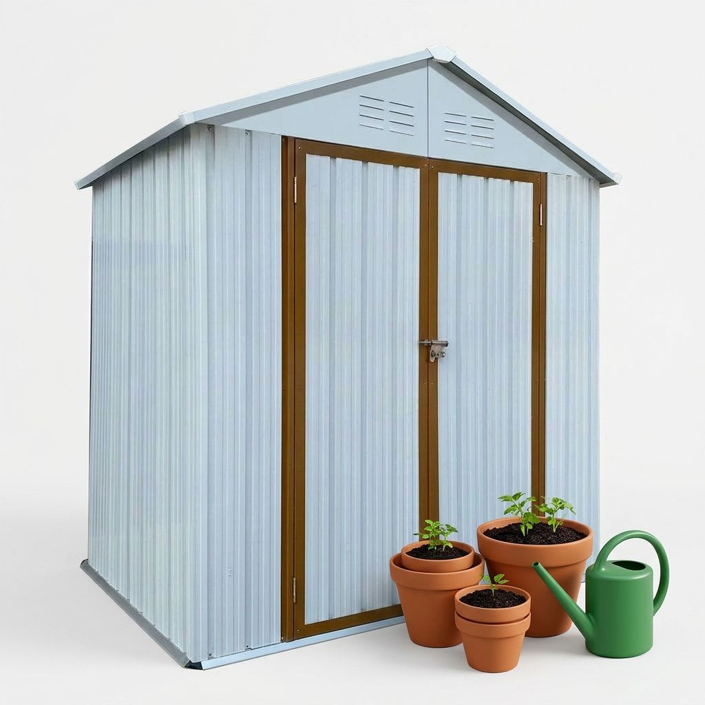 Vynxaria LEDD0487DJHWXZ0005 Metal-Storage-Buildings-Sheds - View #10