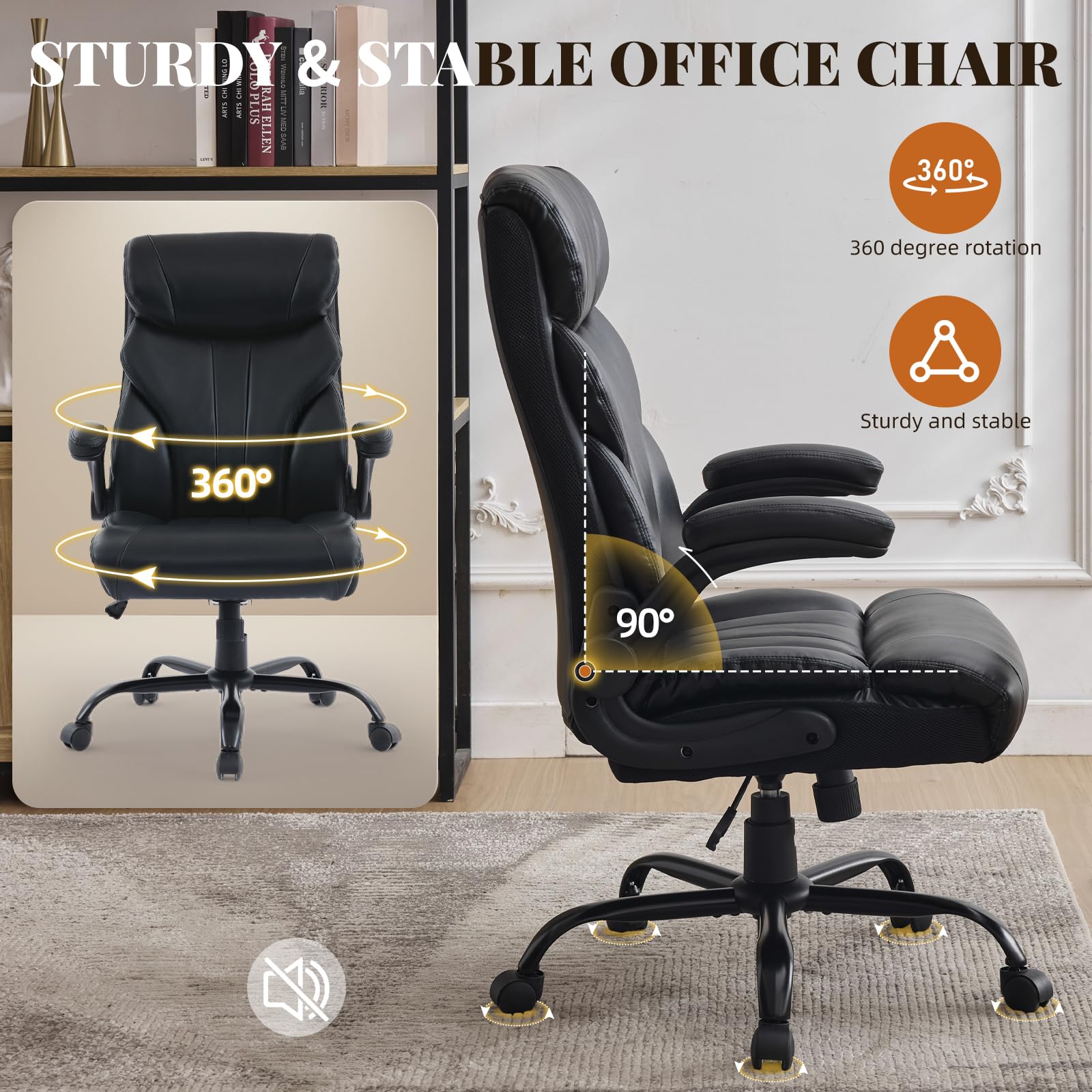 GarveeLife BWR-WF3KME Office-Chairs - View #5