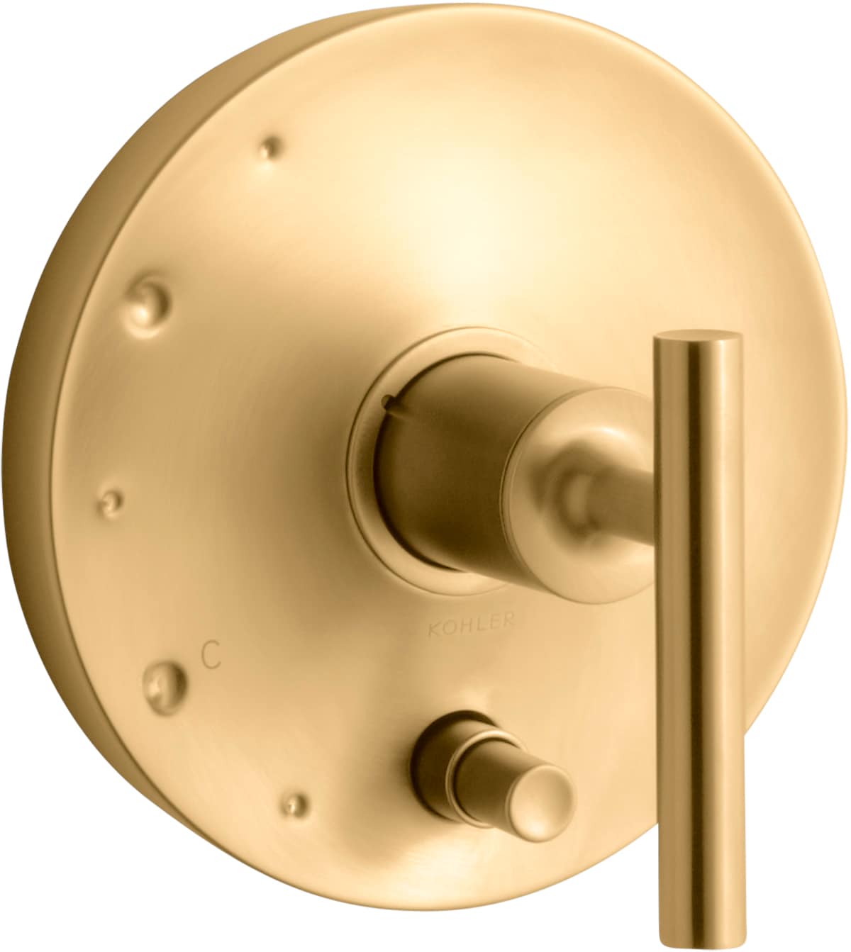 KOHLER K-T14501-4-2MB Vibrant Brushed Moderne Brass Lever Shower Faucet Handle