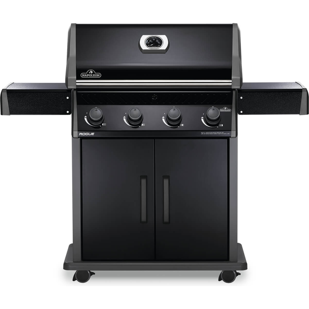 NAPOLEON Rogue Black 4-Burner Liquid Propane Gas Grill in the Gas Grills department at