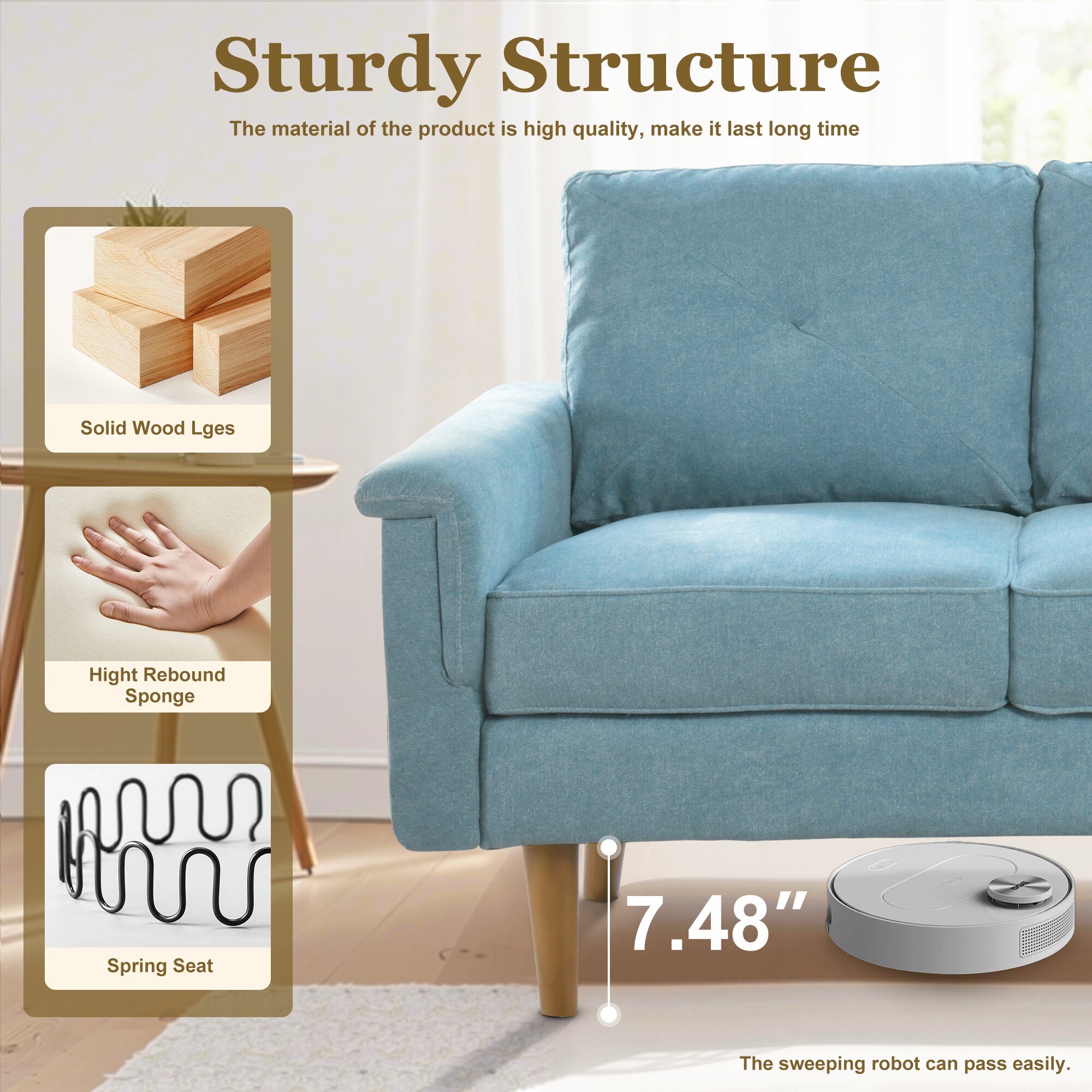 ALTRIGUS 6L-NOP400-AL Sofas-Loveseats - View #6