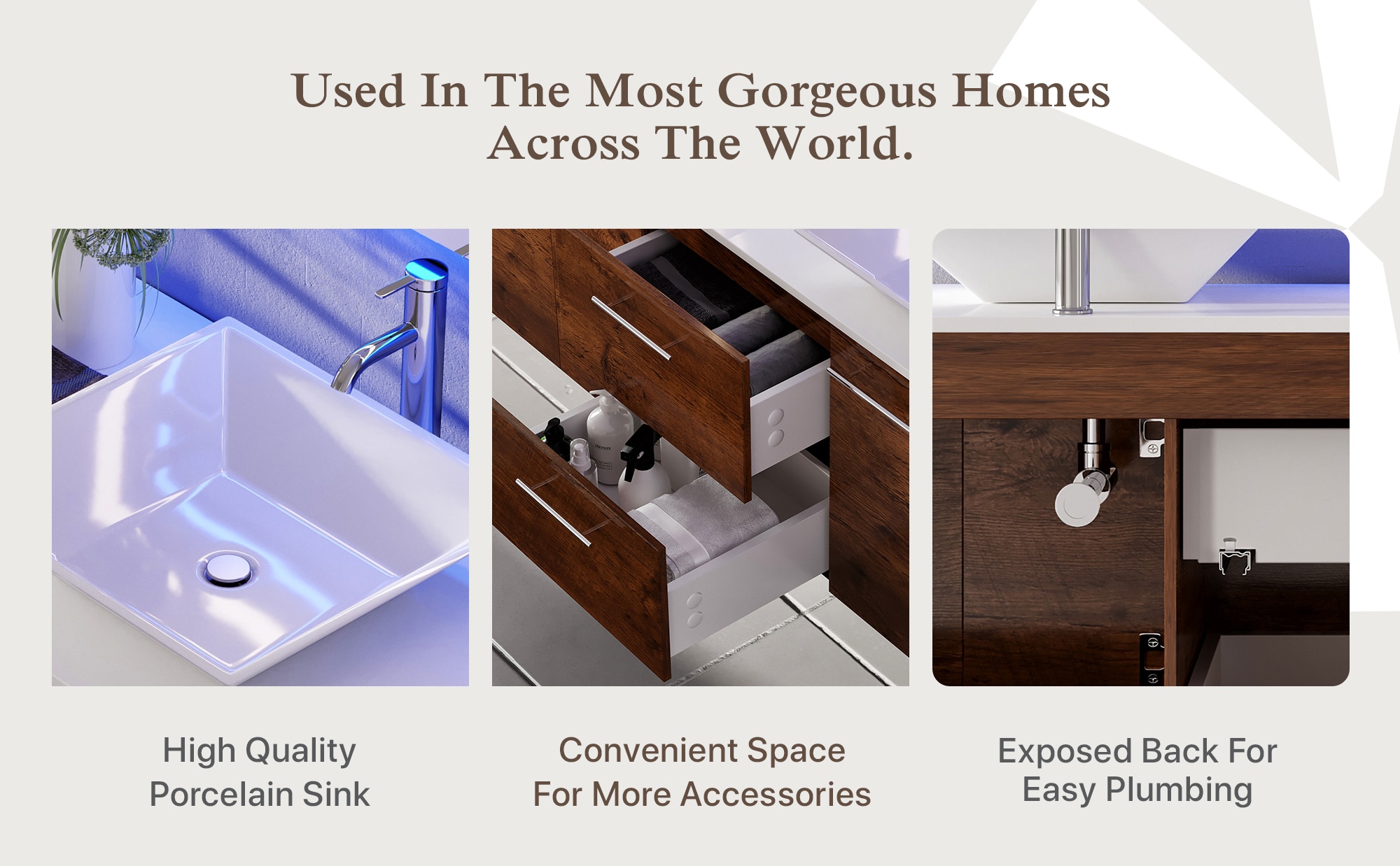 Eviva EVVN401-60RSWD Bath-Vanity-Combo - View #9