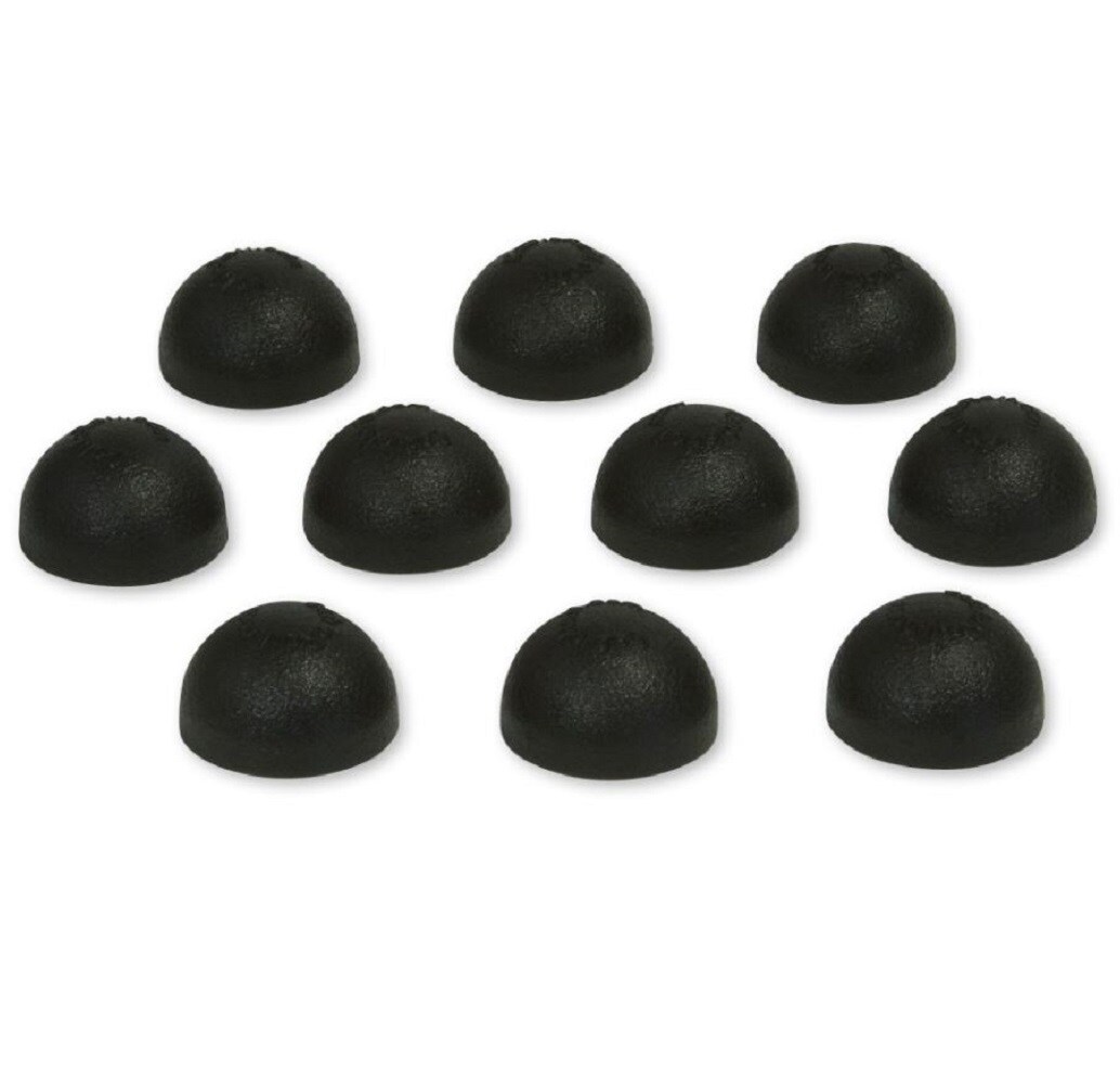 Feeney 10-Pack 0.75 x 0.35 Black Plastic End Cap in the End Caps ...