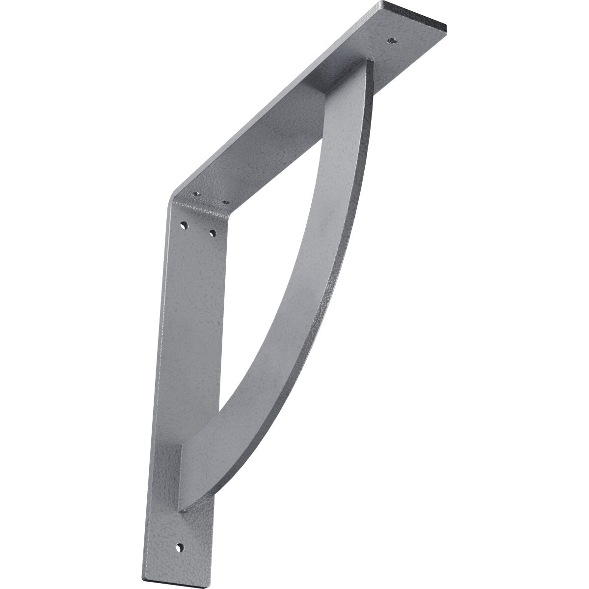 Ekena Millwork BKTM02X12X12BUHLB Bulwark 12-in x 2-in x 12-in Blue Steel Countertop support bracket