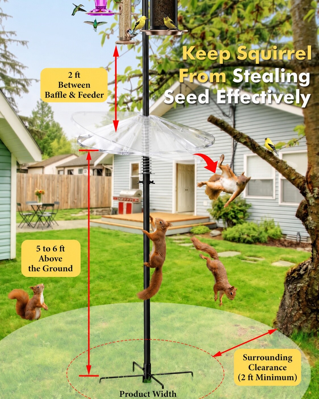 Afoxsos LAF0709F008 Bird-Feeder-Accessories - View #4
