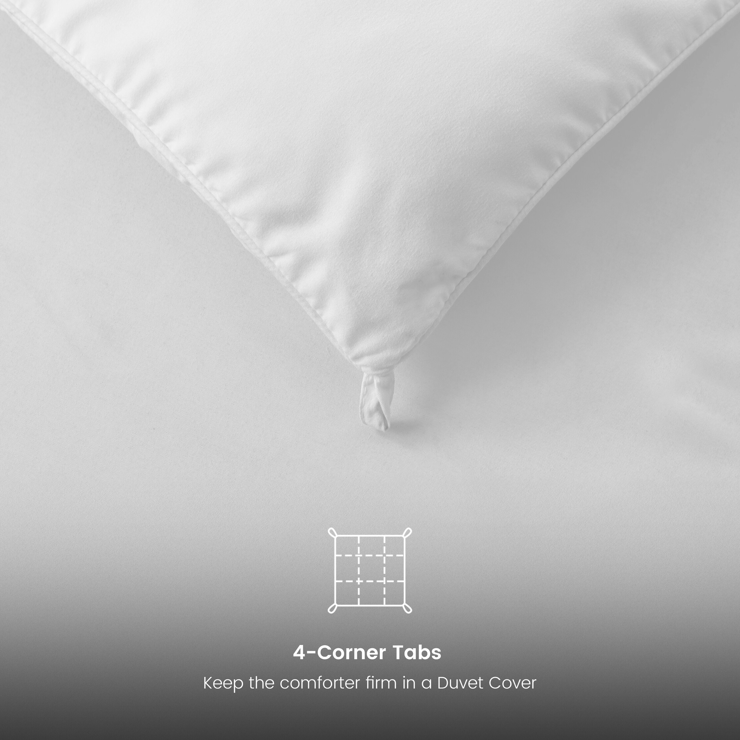 Lux Decor Collection COMFRT Q WHT Comforters-And-Bedspreads - View #5