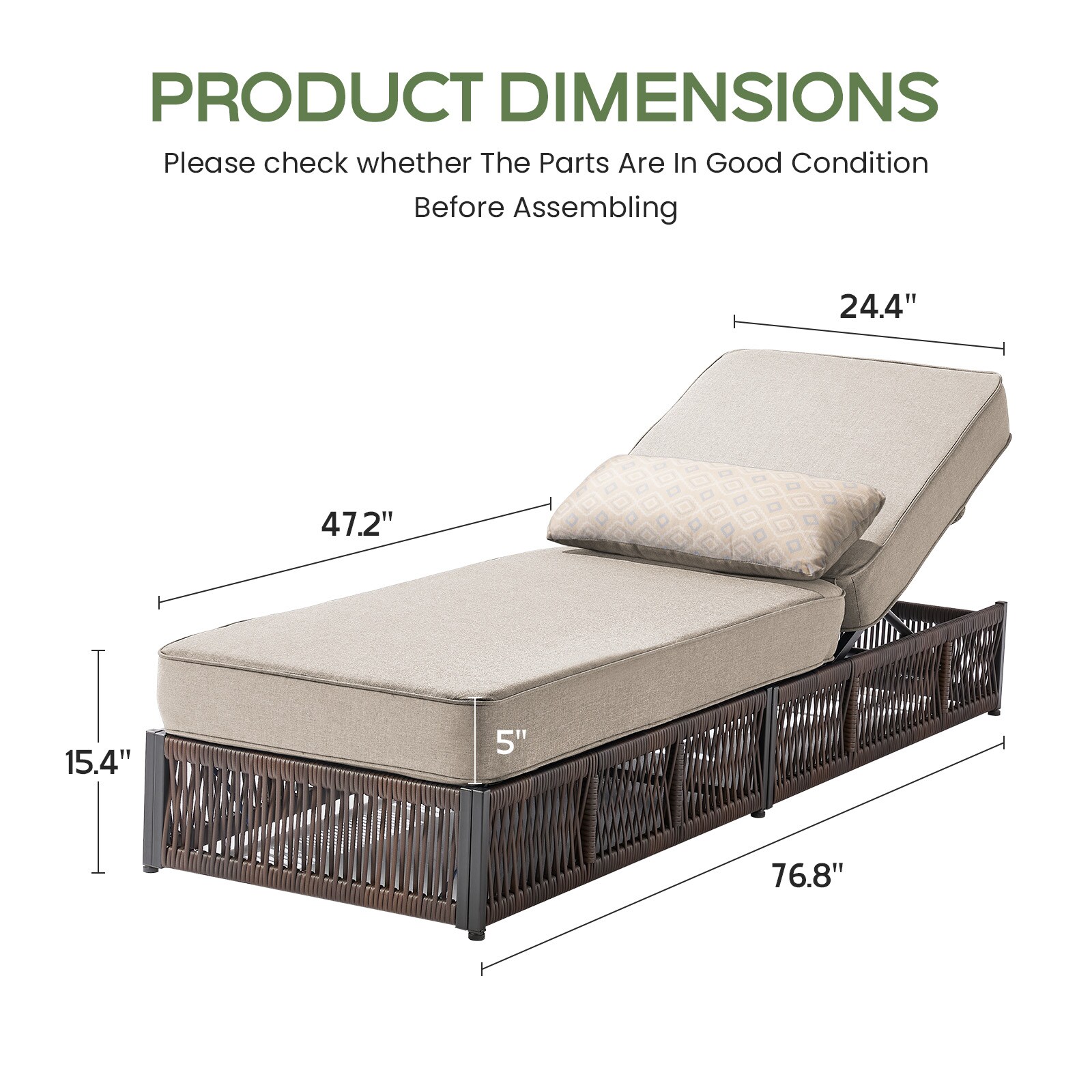 Pocassy PJ-HIBR150-2 Patio-Chairs - View #5