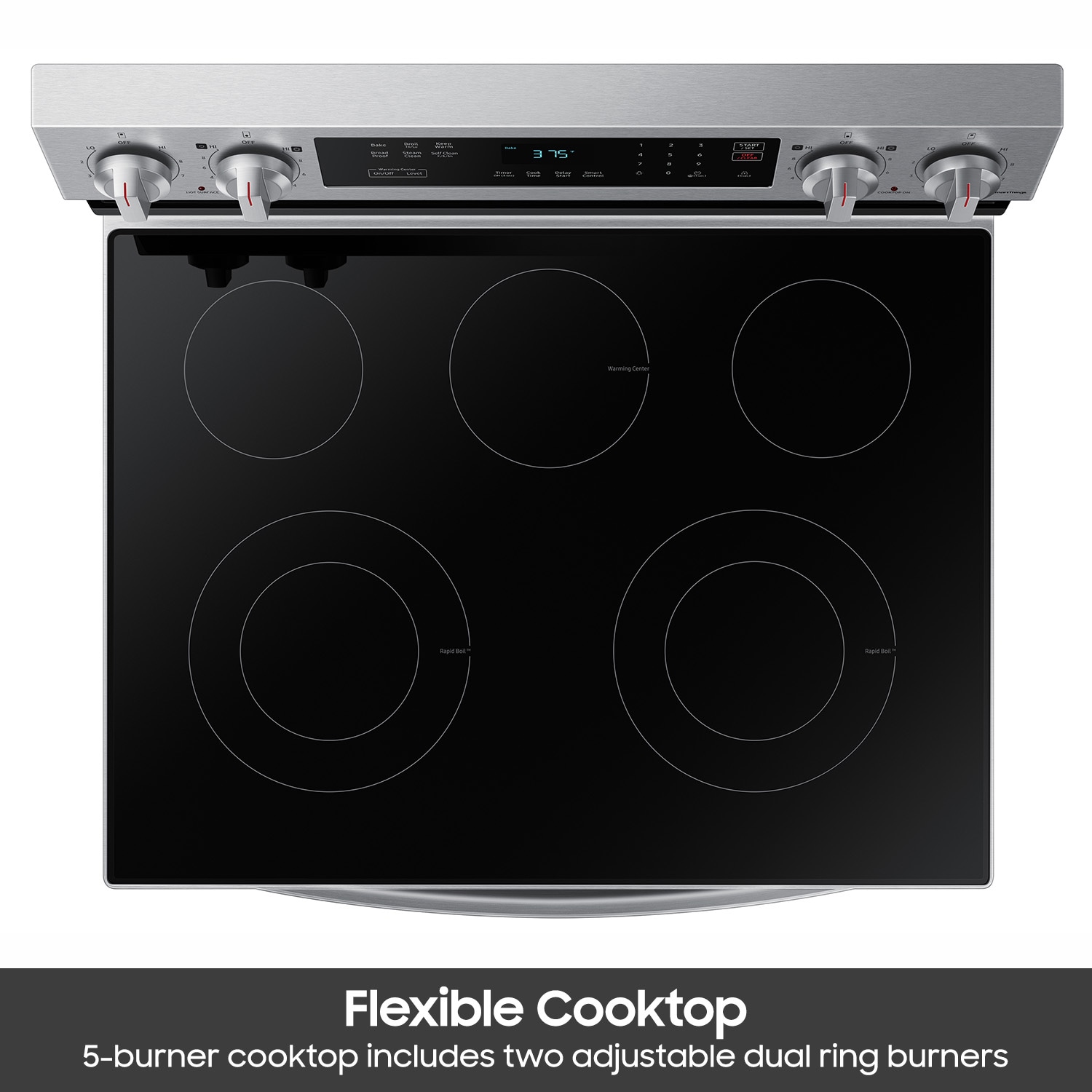 Samsung NE63A6311SS Freestanding-Electric-Ranges - View #6