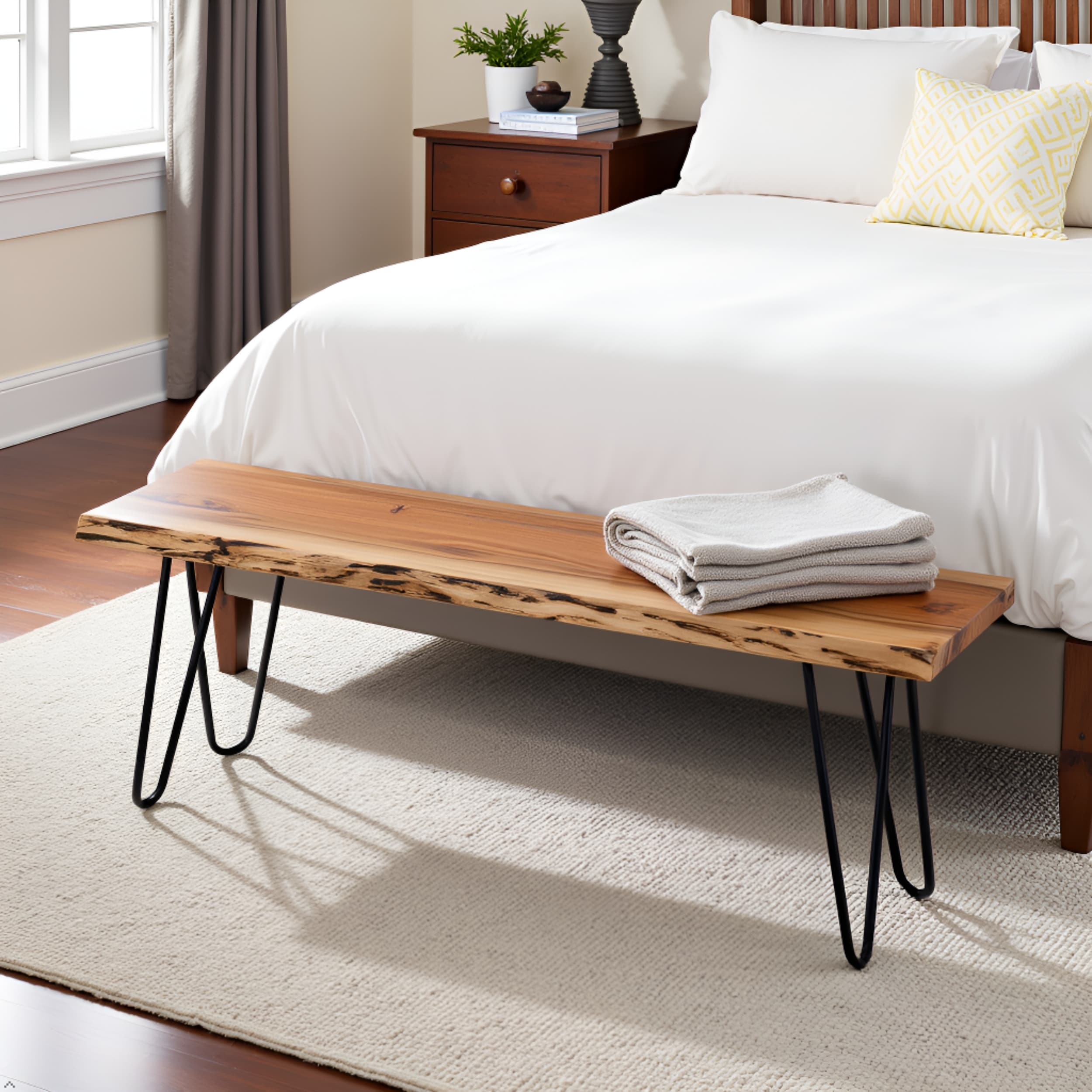 Alaterre Furniture AWDD0420 bench - View #7