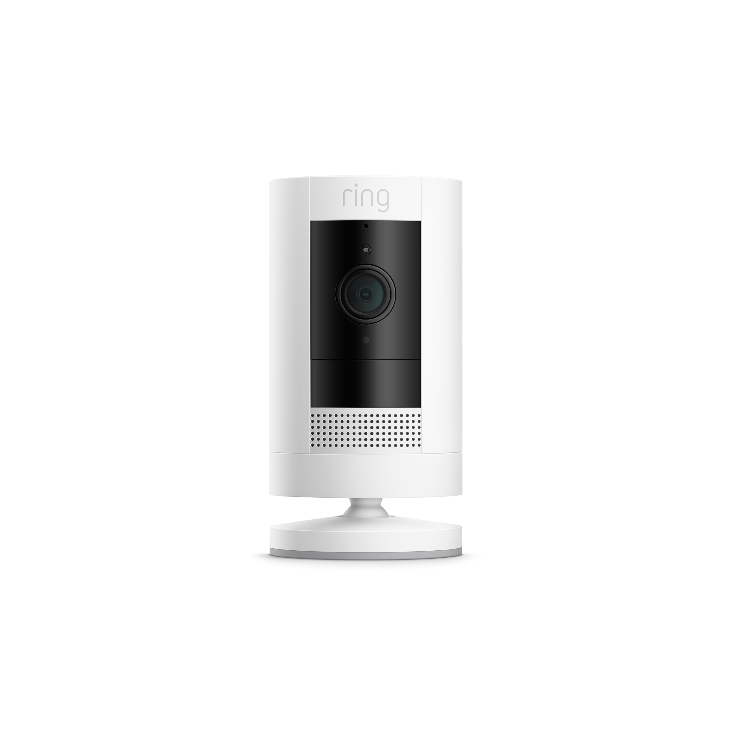 Ring Video Doorbell, Satin Nickel with All-new Ring Indoor Cam, White