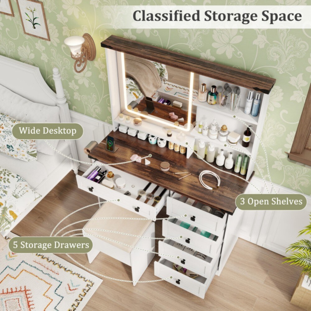Fenbeli LJMLSFENHY185 Bedroom-Vanities - View #4