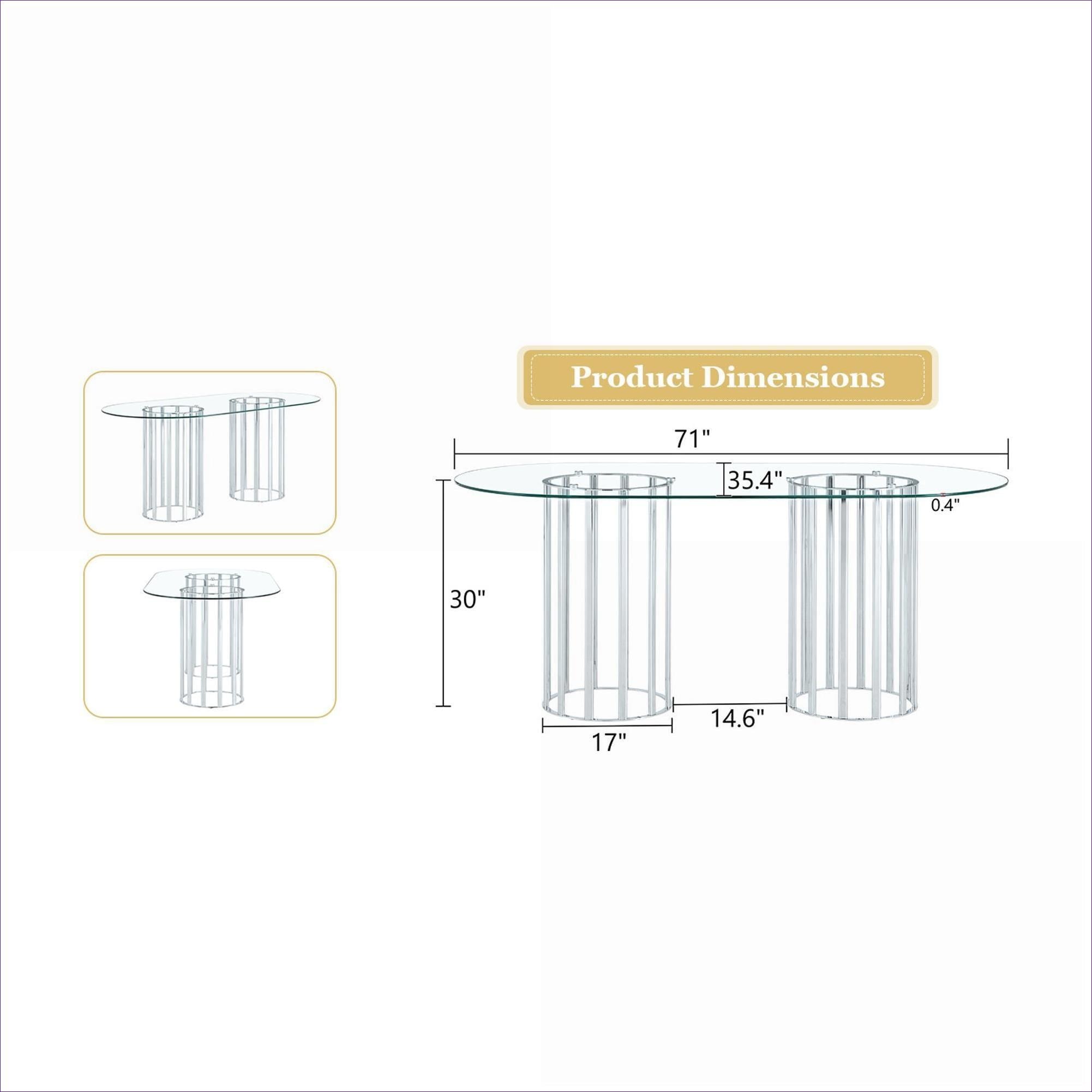 Watnature 10AI9UV7OG74 Dining-Tables - View #8