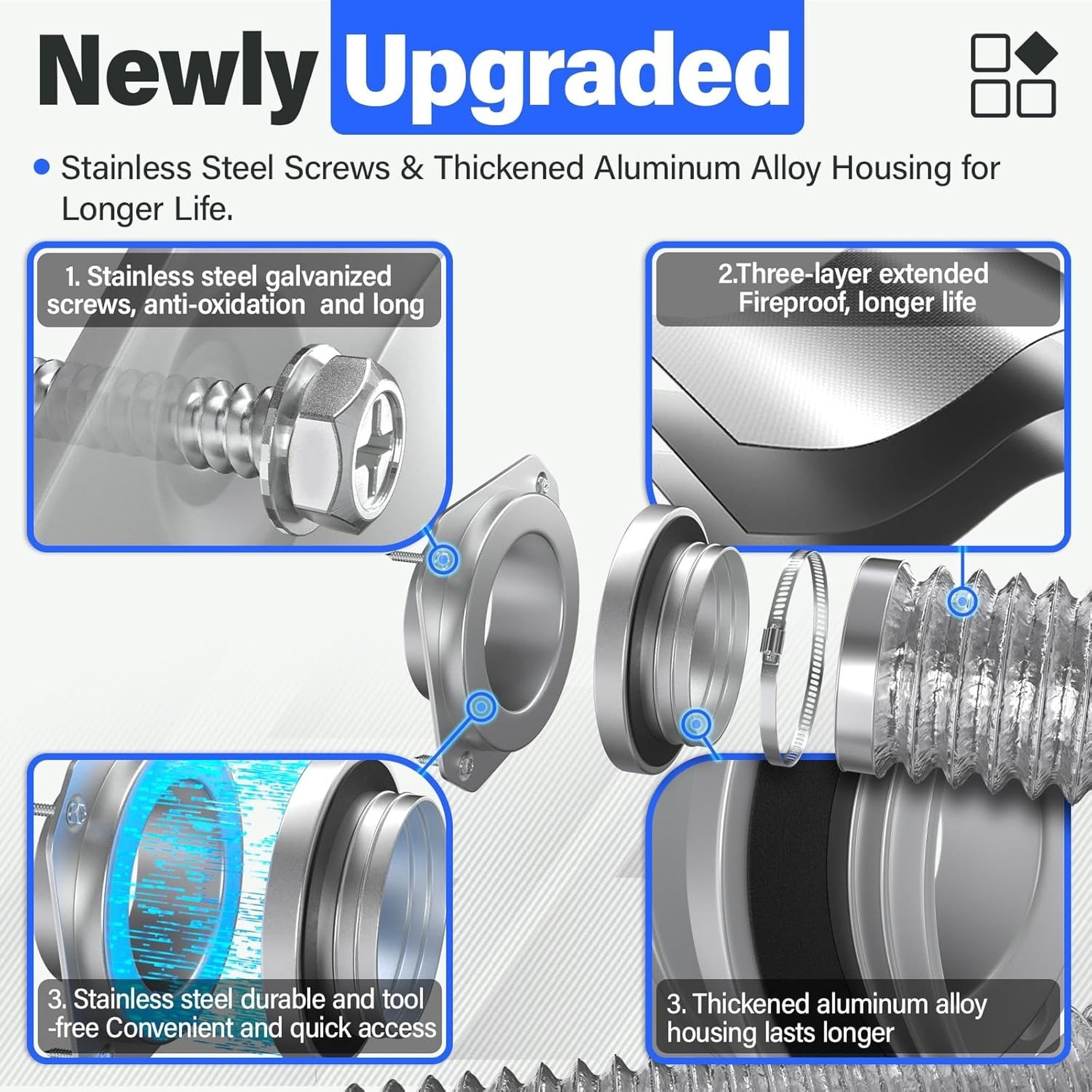 Numhew NHBEN45464 Dryer-Vent-Kits - View #4