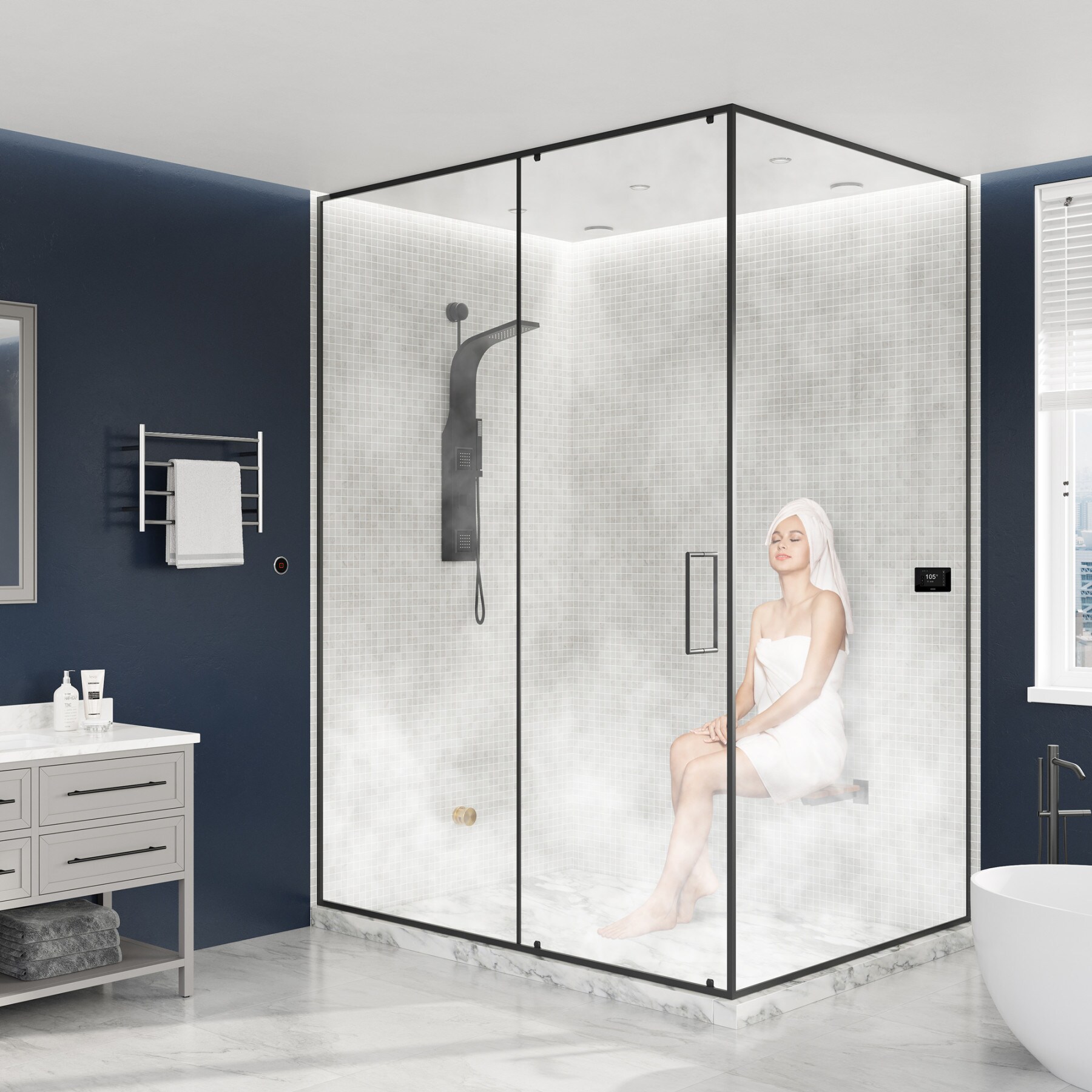 SteamSpa BKT450MK-A Steam-Showers - View #3