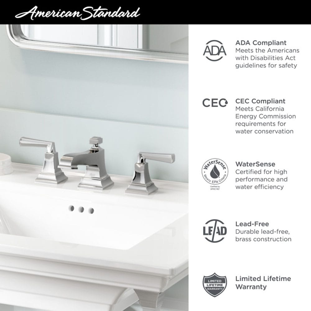 American Standard 7455801.GN0 Lavatory-Faucets - View #5