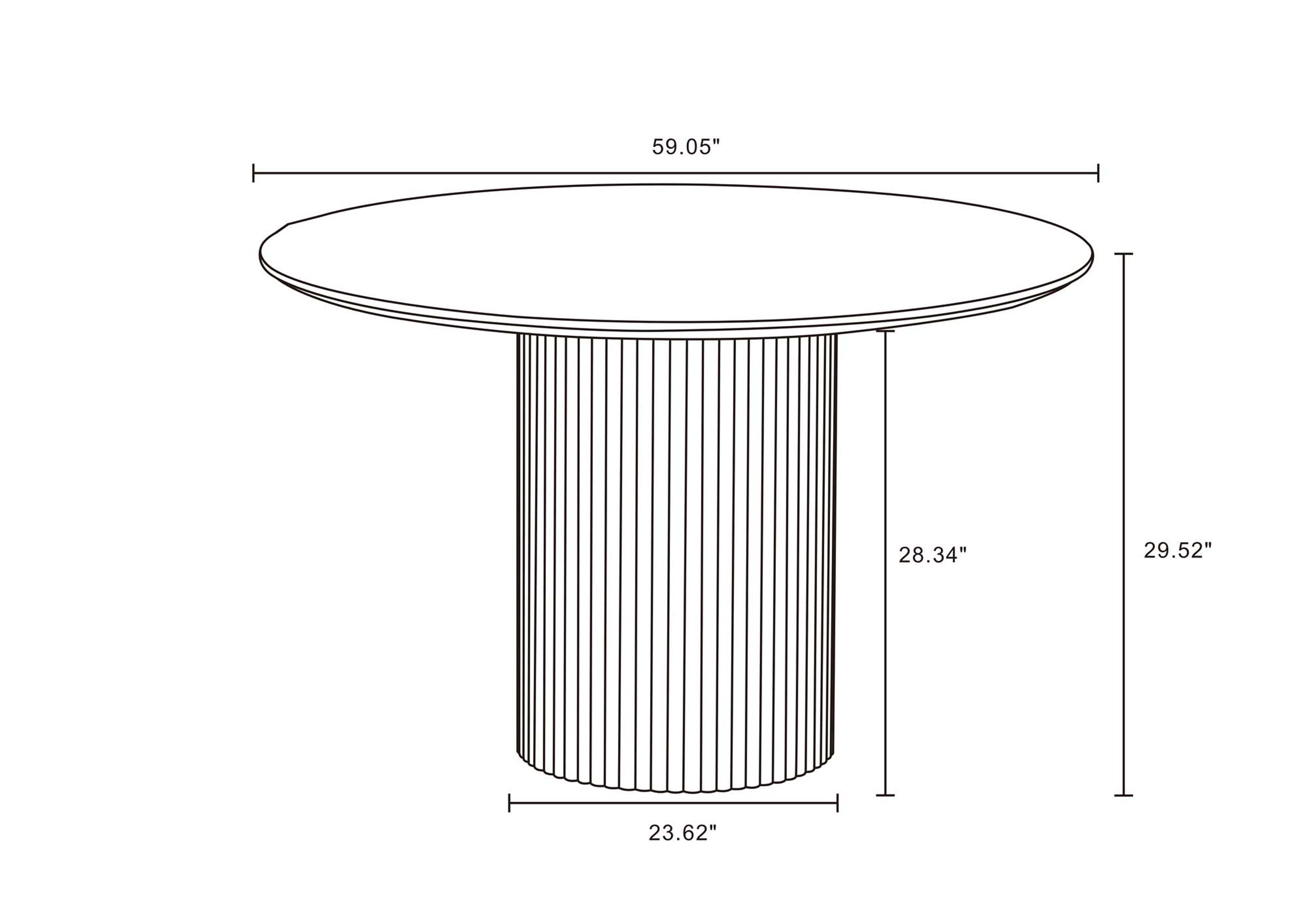 Manhattan Comfort DT05-BK Dining-Tables - View #3