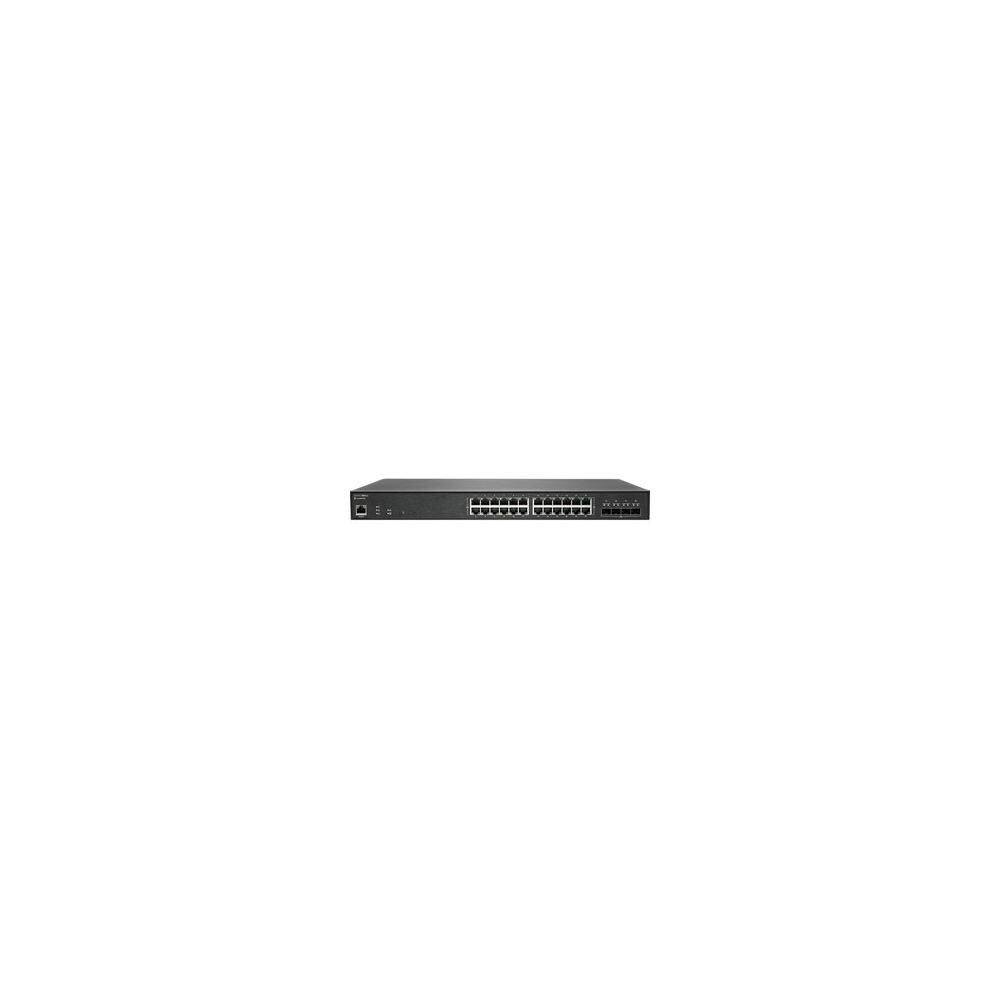  DAHD117226 Sonicwall 02-SSC-2468 24 Port Gigabyte 4 SFP Plus PoE Switch