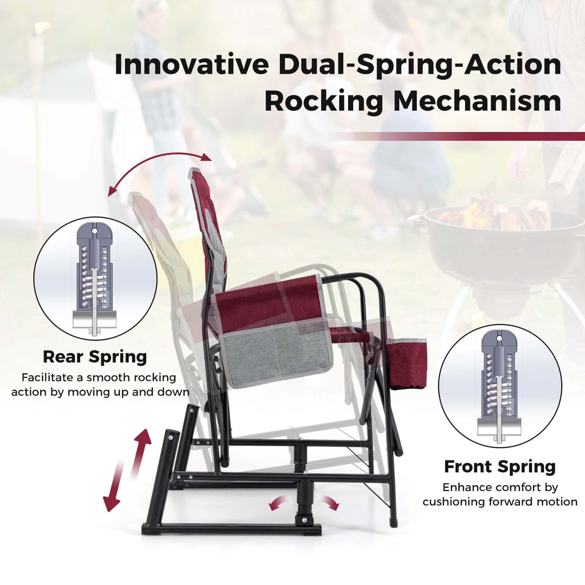 Costway HCST04987 Patio-Chairs - View #7