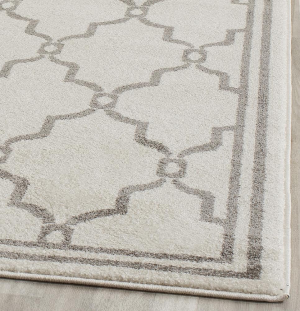 Safavieh Marion 10 x 14 Ivory/Gray Indoor/Outdoor Trellis Area Rug ...