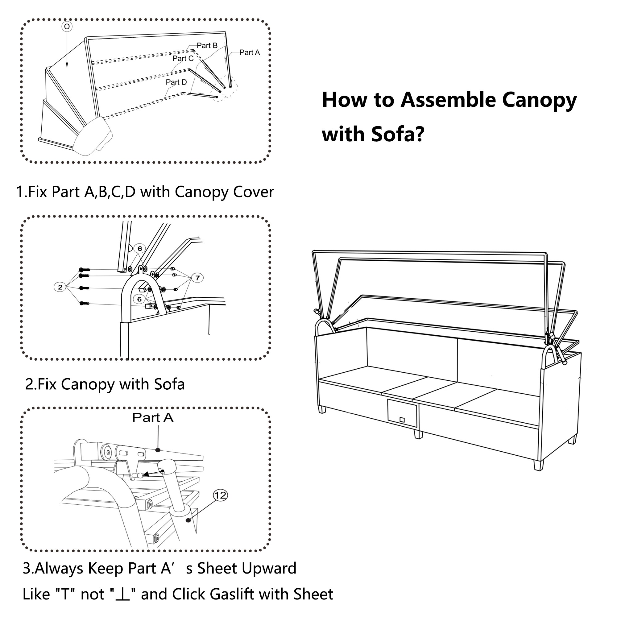 Flynama YC-V-0121AAE Patio-Conversation-Sets - View #10