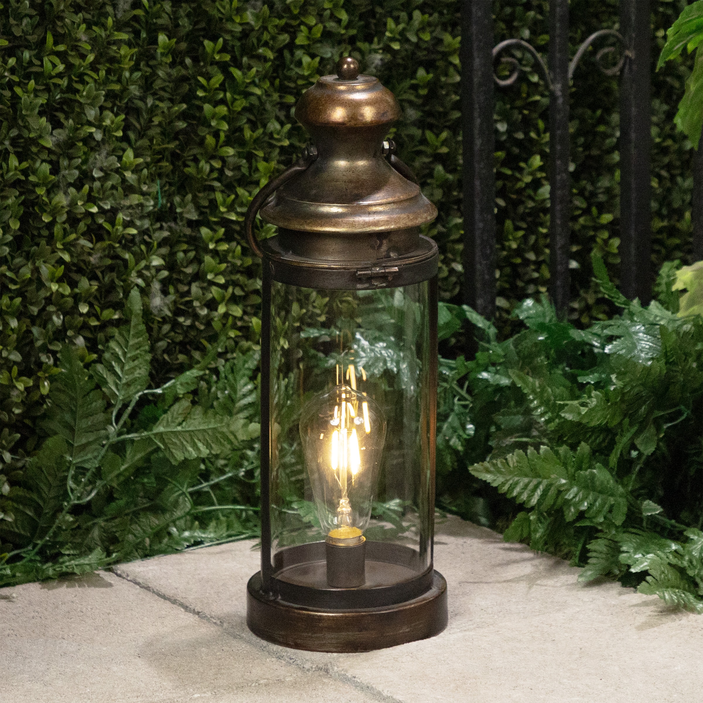 Alpine Corporation ILT102HH-S-GD Outdoor-Decorative-Lanterns - View #8