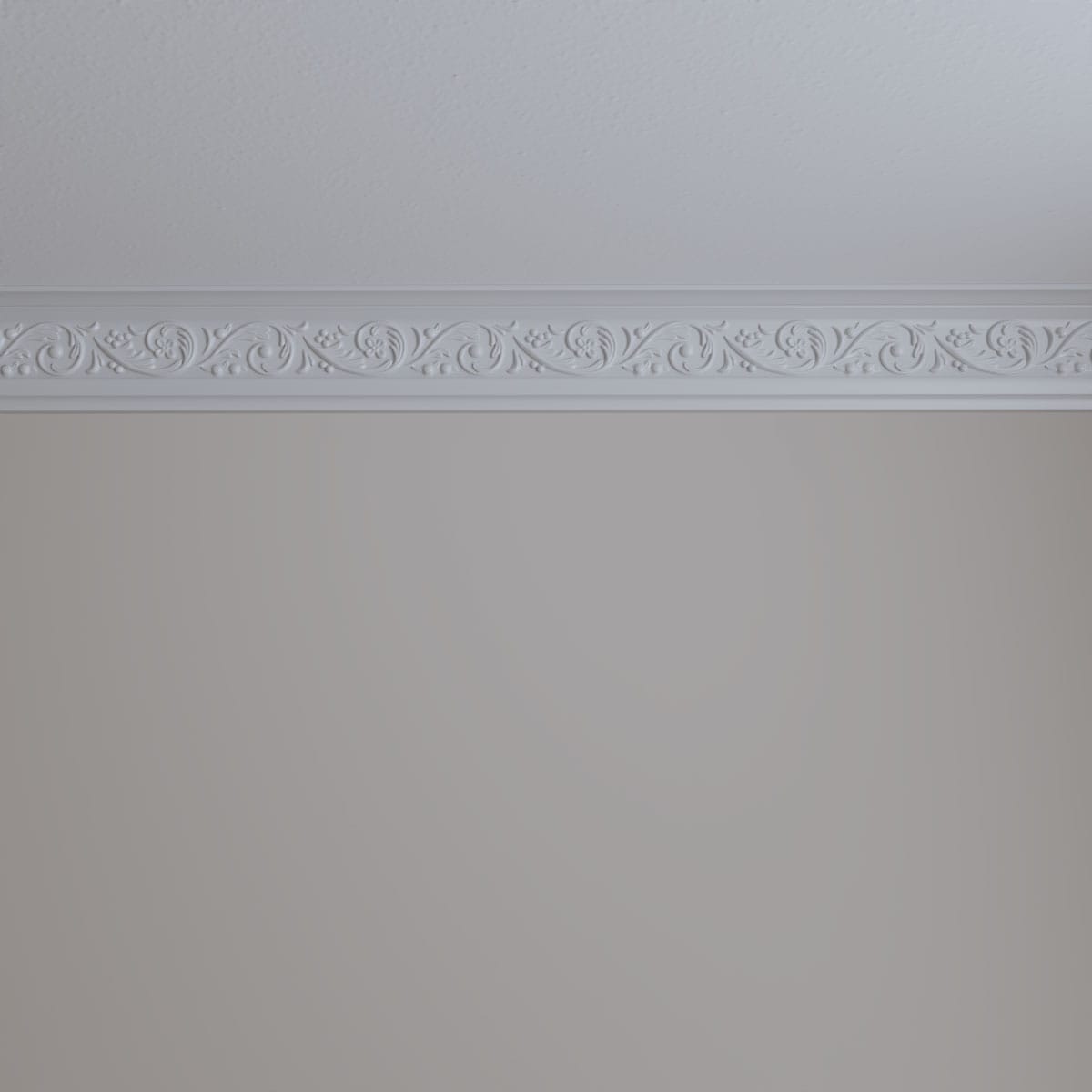 4 3/8"H x 2 3/8"P x 5"F x 94 1/2"L Melchor Crown Moulding