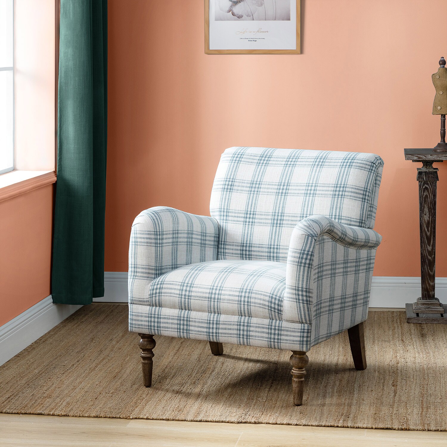 14 Karat Home HCHS0193-BLUE chairs - View #2