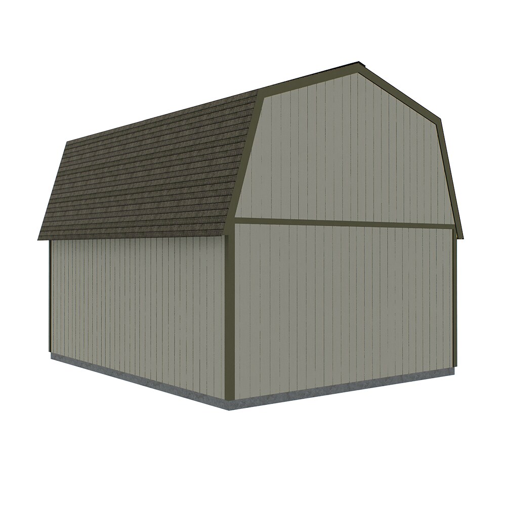 Best Barns ROANOKE1624 Wood-Storage-Buildings - View #3
