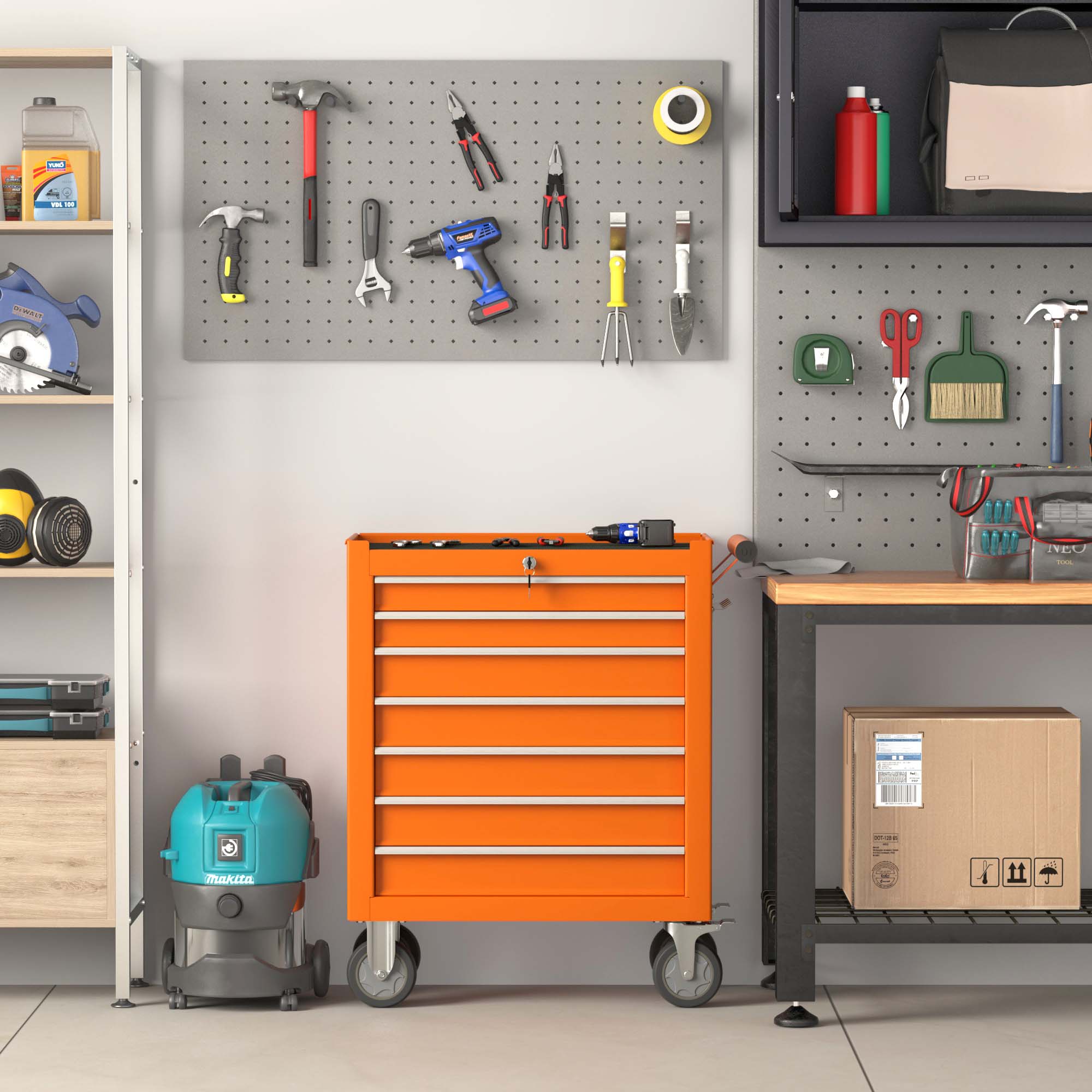 RaDEWAY TH111209-ORG Tool-Cabinets - View #7