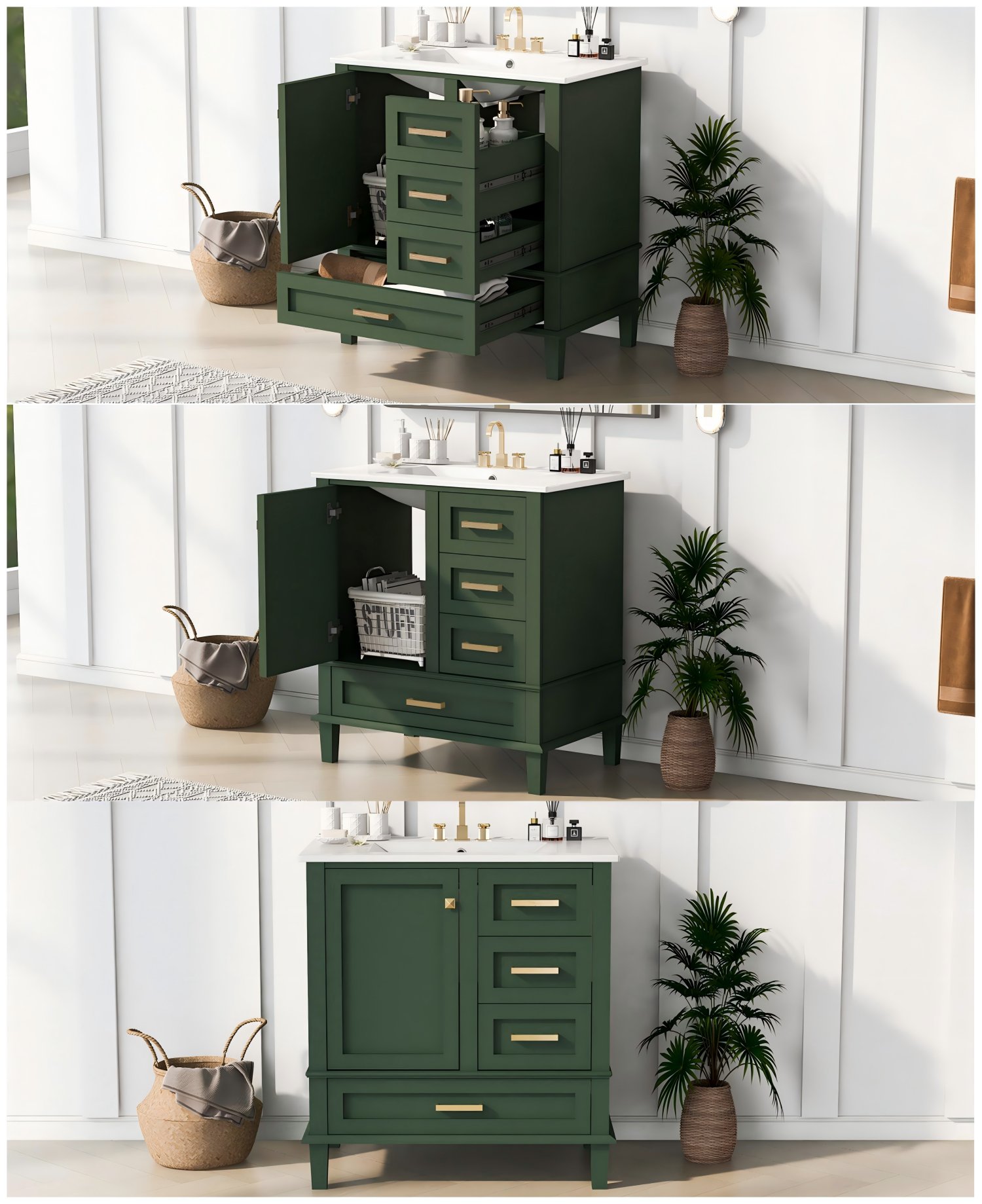 Zyerch FRAME137 Bath-Vanity-Combo - View #7