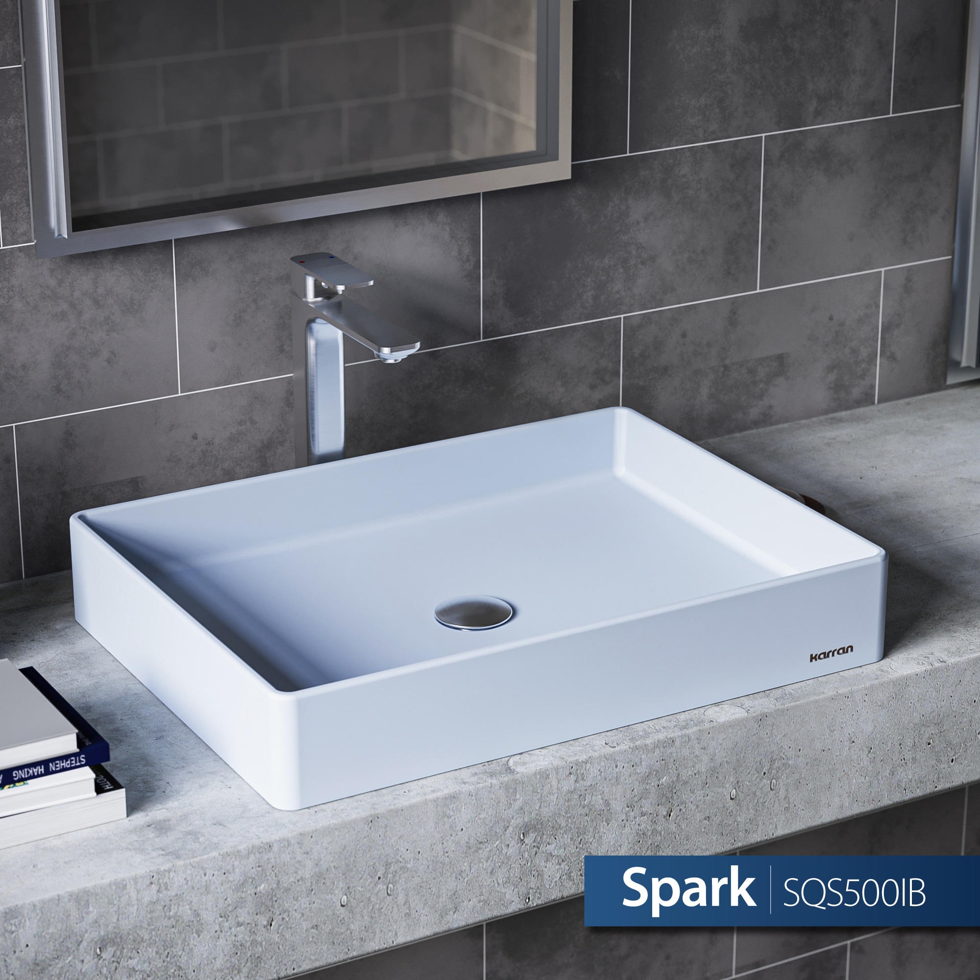 Karran SQS500IB Bath-Sink - View #2