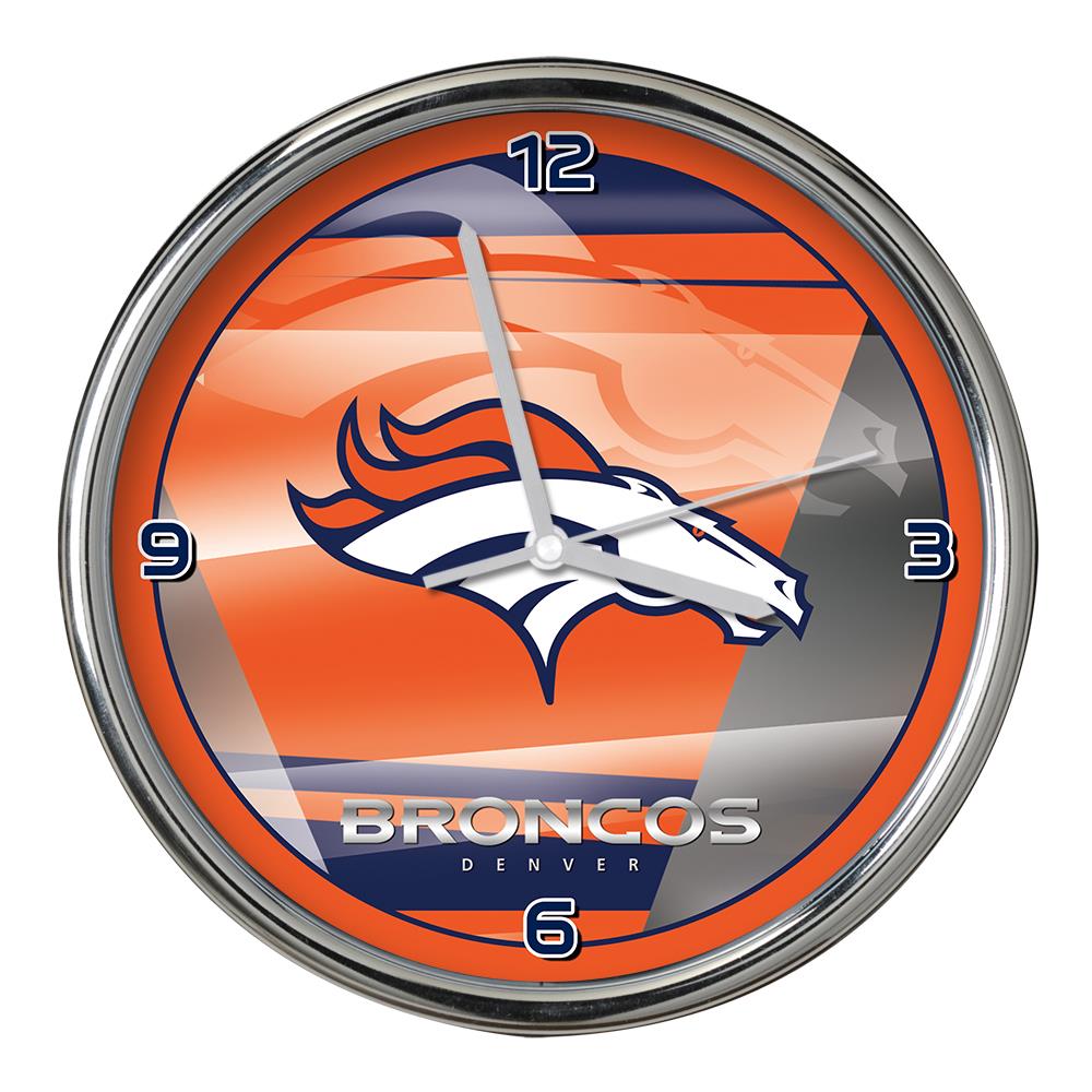 The Memory Company Denver Broncos NFL Analog Round Wall Classic At ...