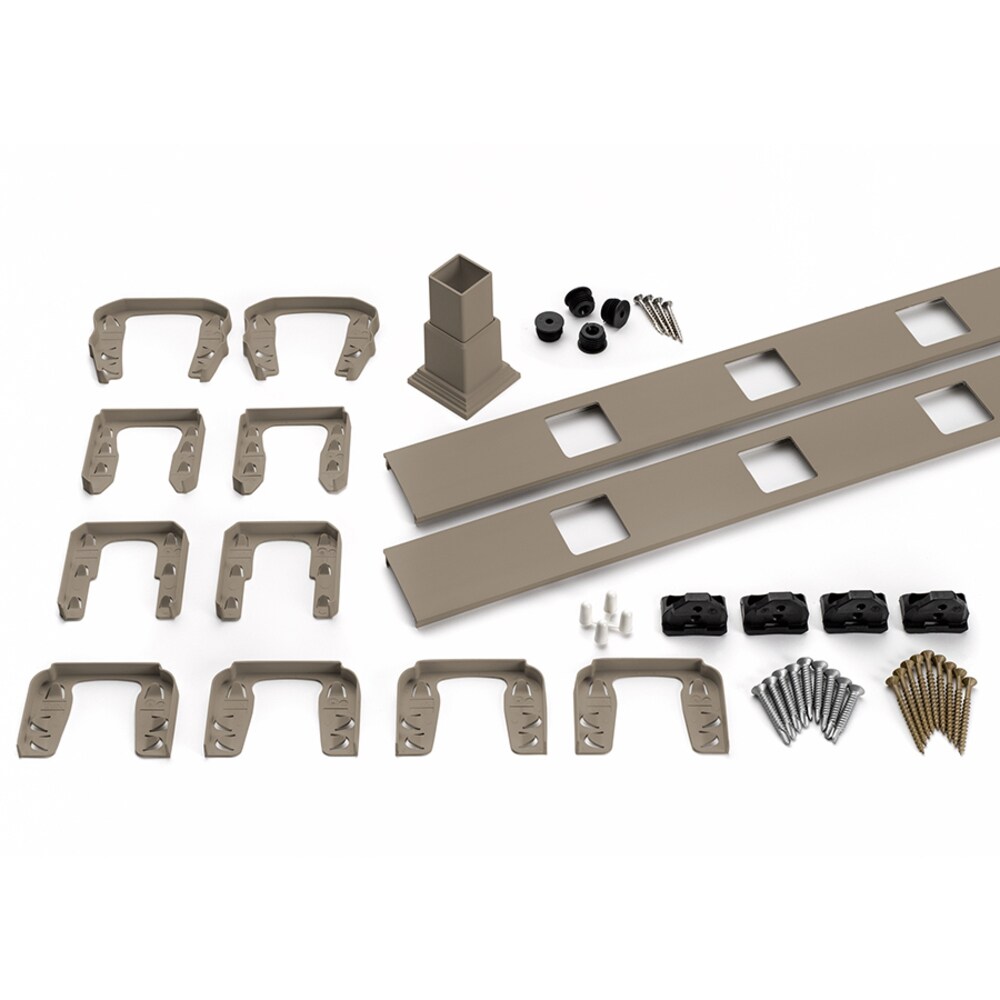 Trex 810335 67.5-in x 3.88-in Transcend Gravel Path Composite Deck Railing Completer Kit (33-Pack)