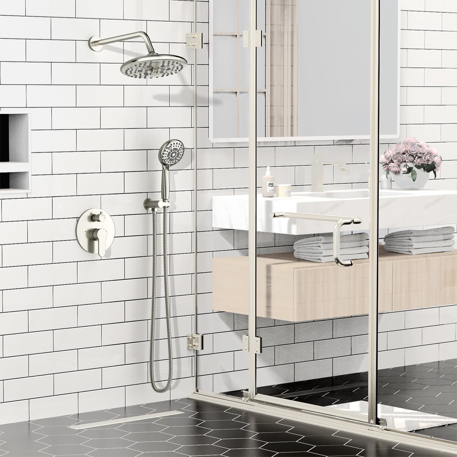 Afoxsos LAF0115S25 Showerhead-Bar-Panels - View #7